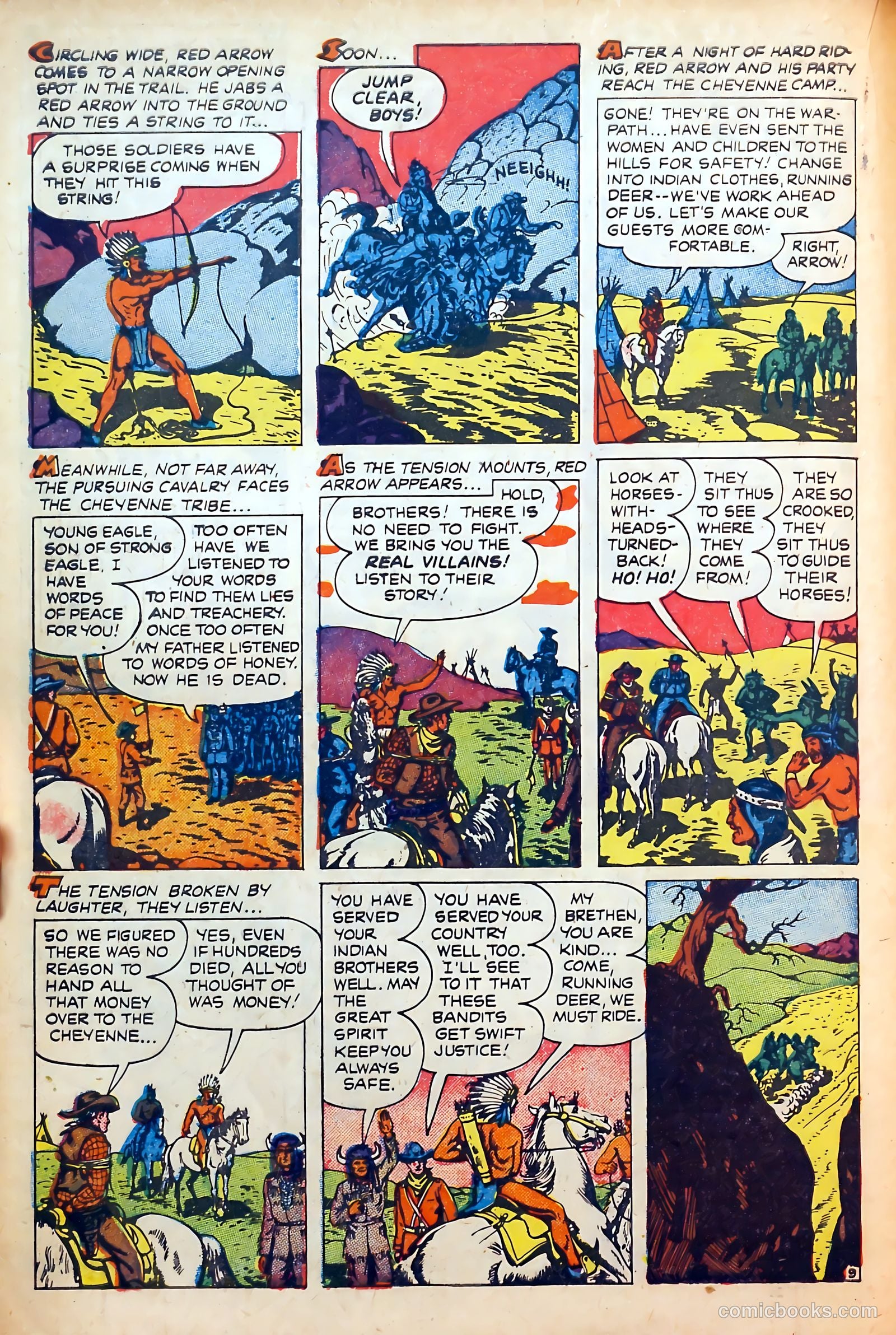 Red Arrow #1 (1951) — page 18 of 36