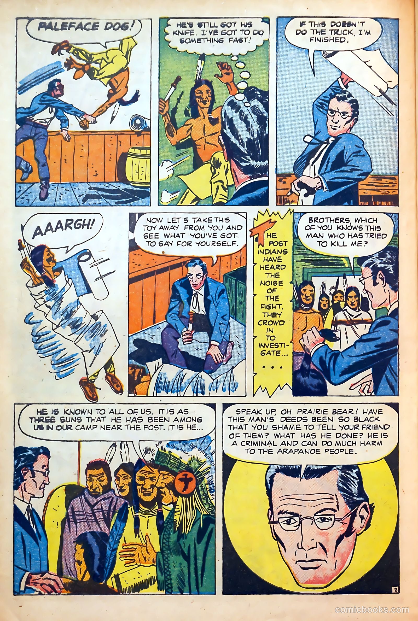 Red Arrow #1 (1951) — page 22 of 36