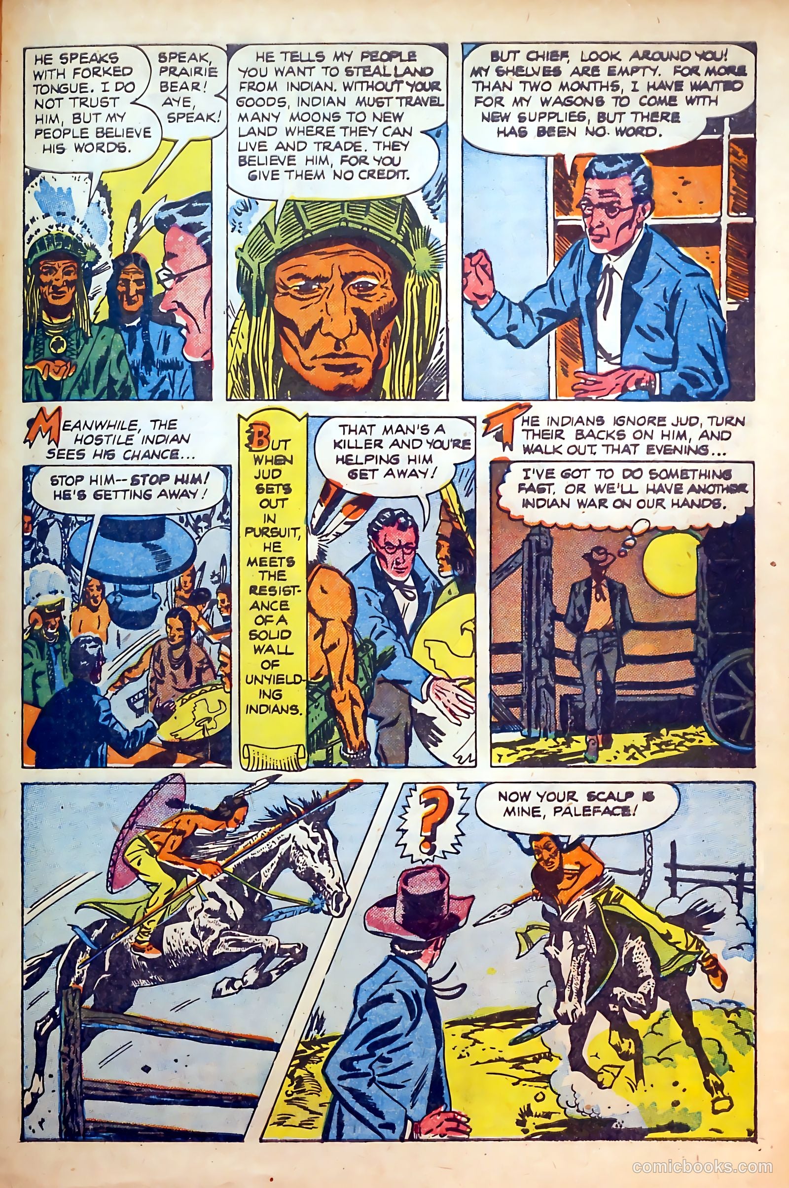 Red Arrow #1 (1951) — page 23 of 36