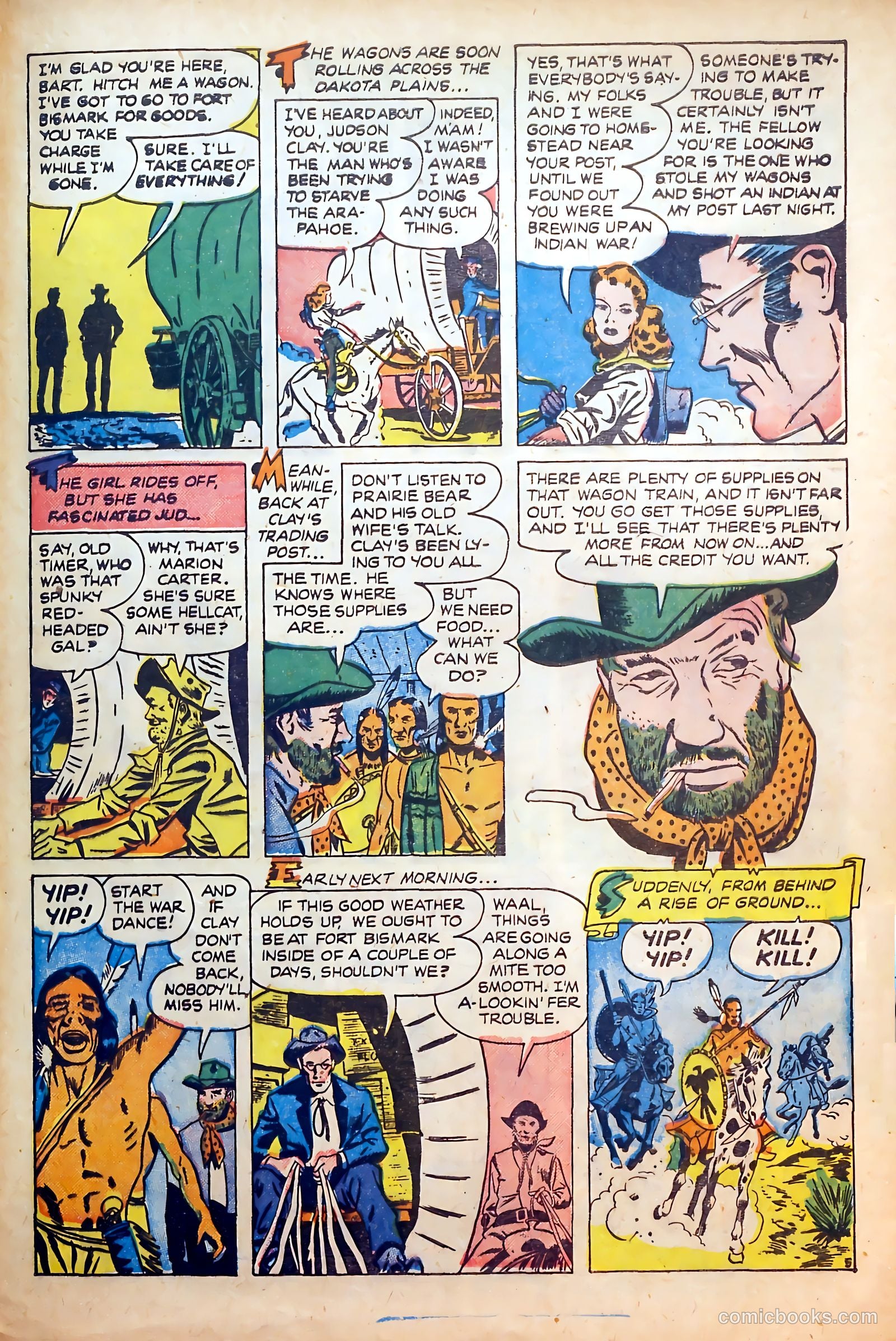 Red Arrow #1 (1951) — page 25 of 36