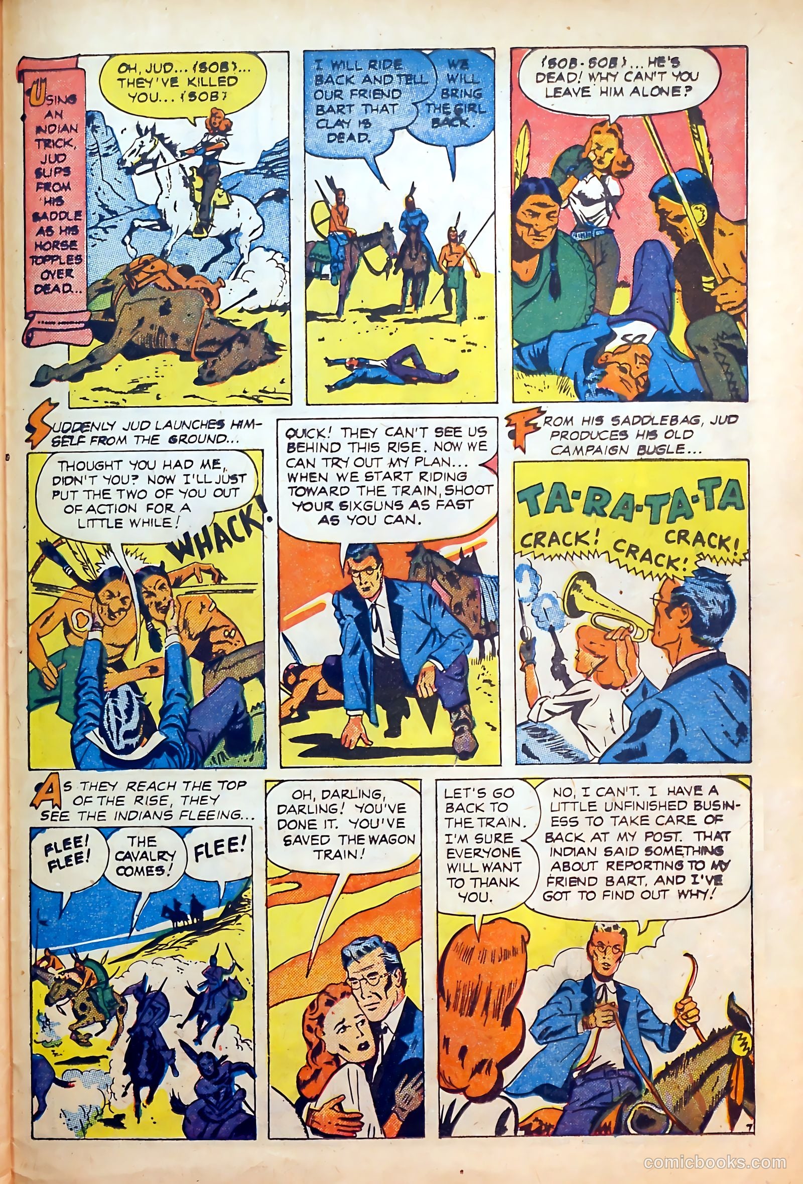 Red Arrow #1 (1951) — page 27 of 36