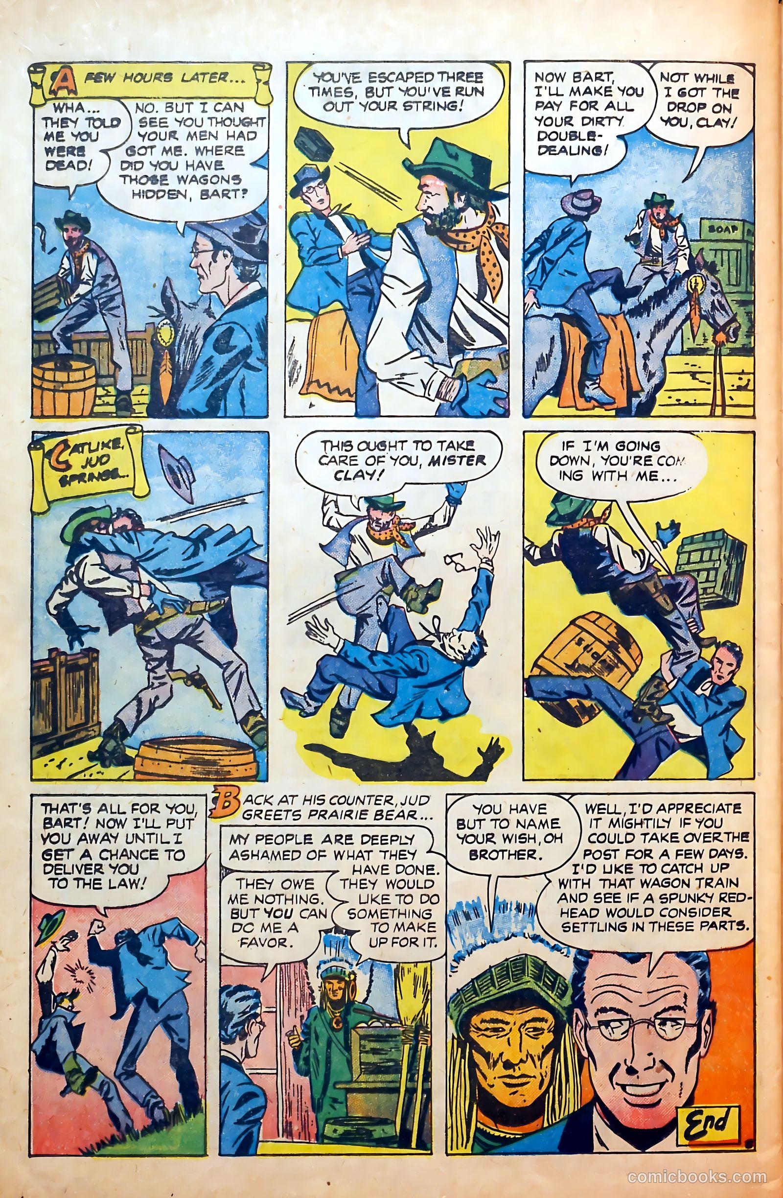 Red Arrow #1 (1951) — page 28 of 36