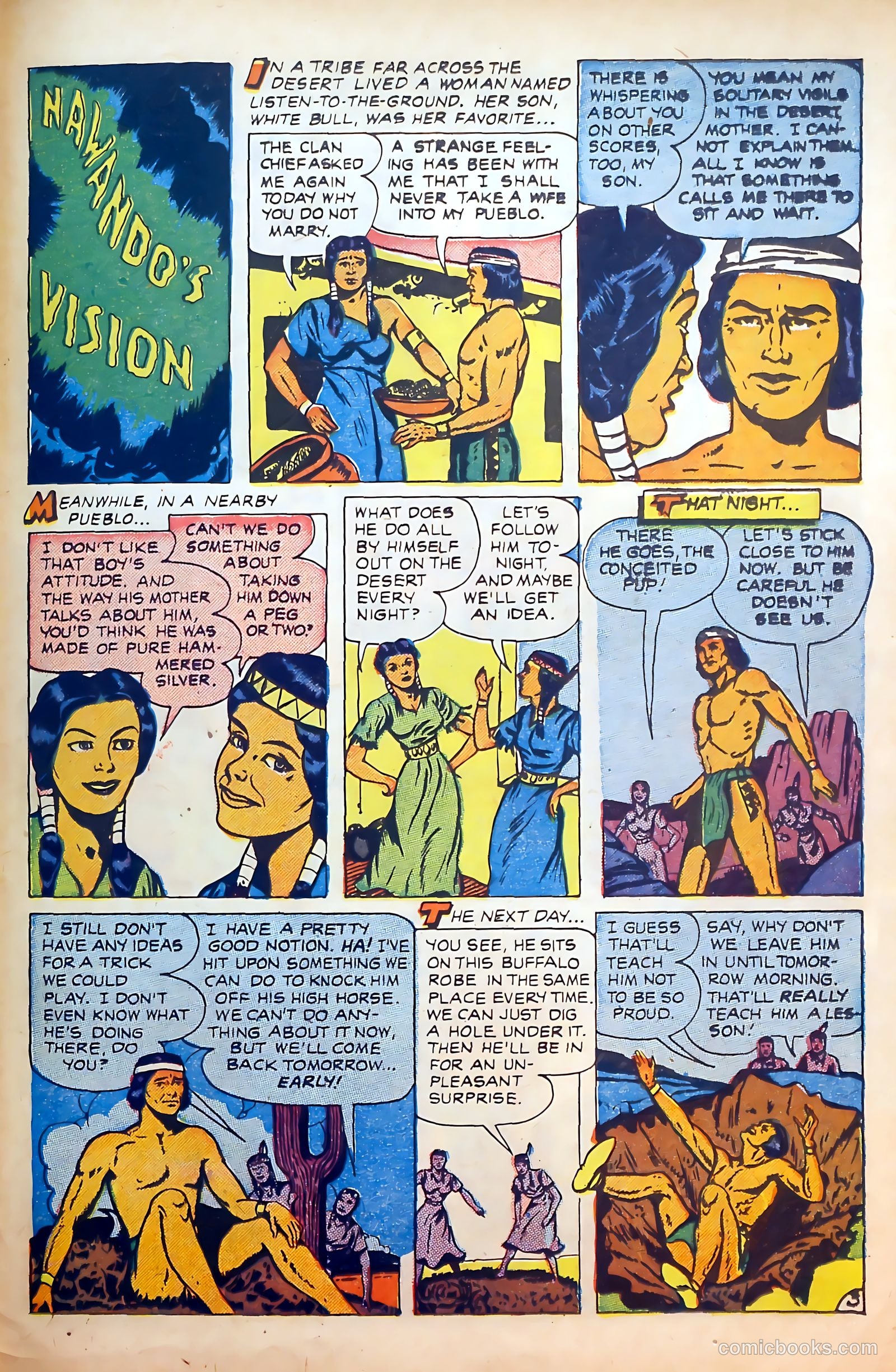 Red Arrow #1 (1951) — page 31 of 36