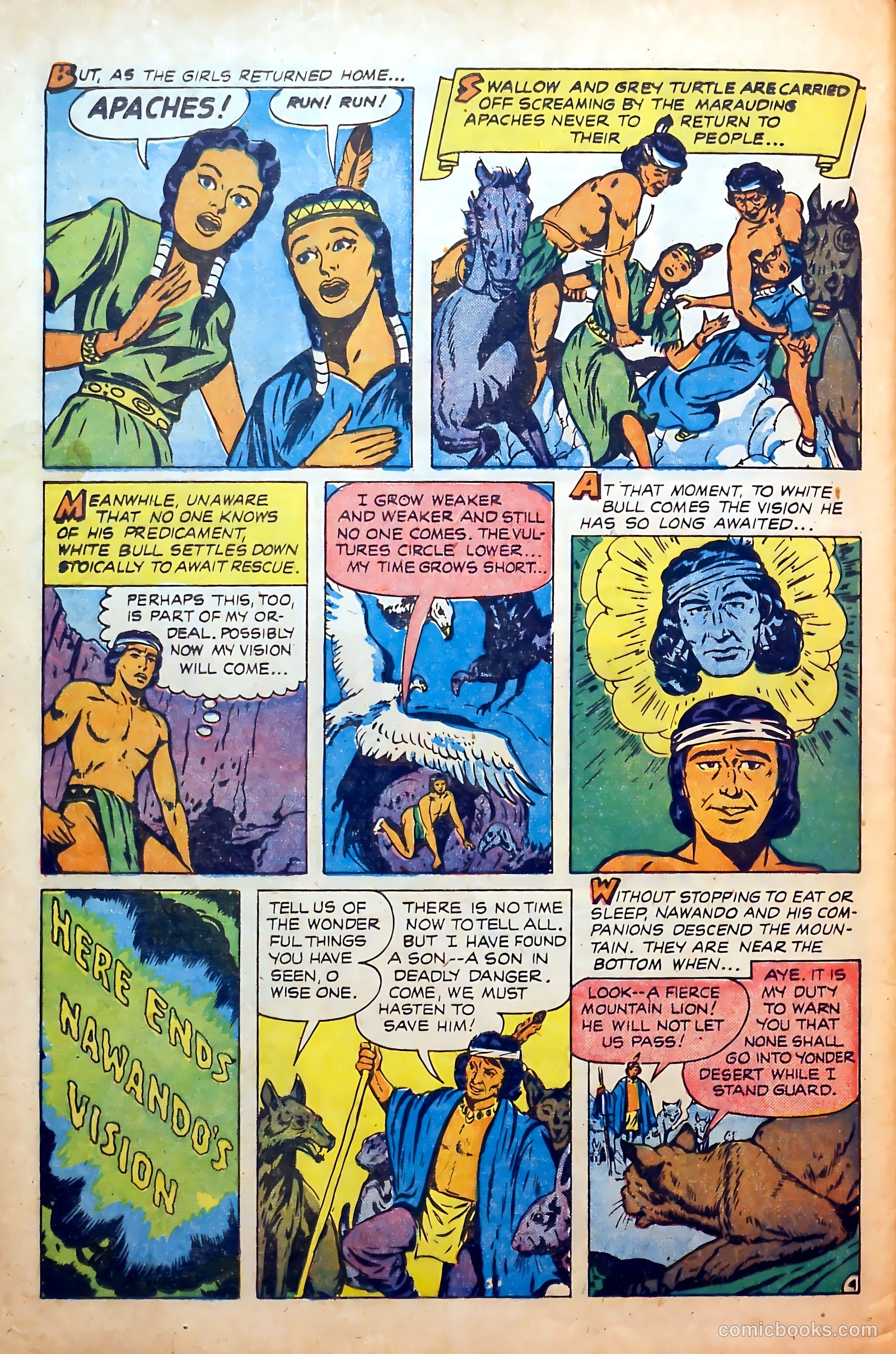 Red Arrow #1 (1951) — page 32 of 36