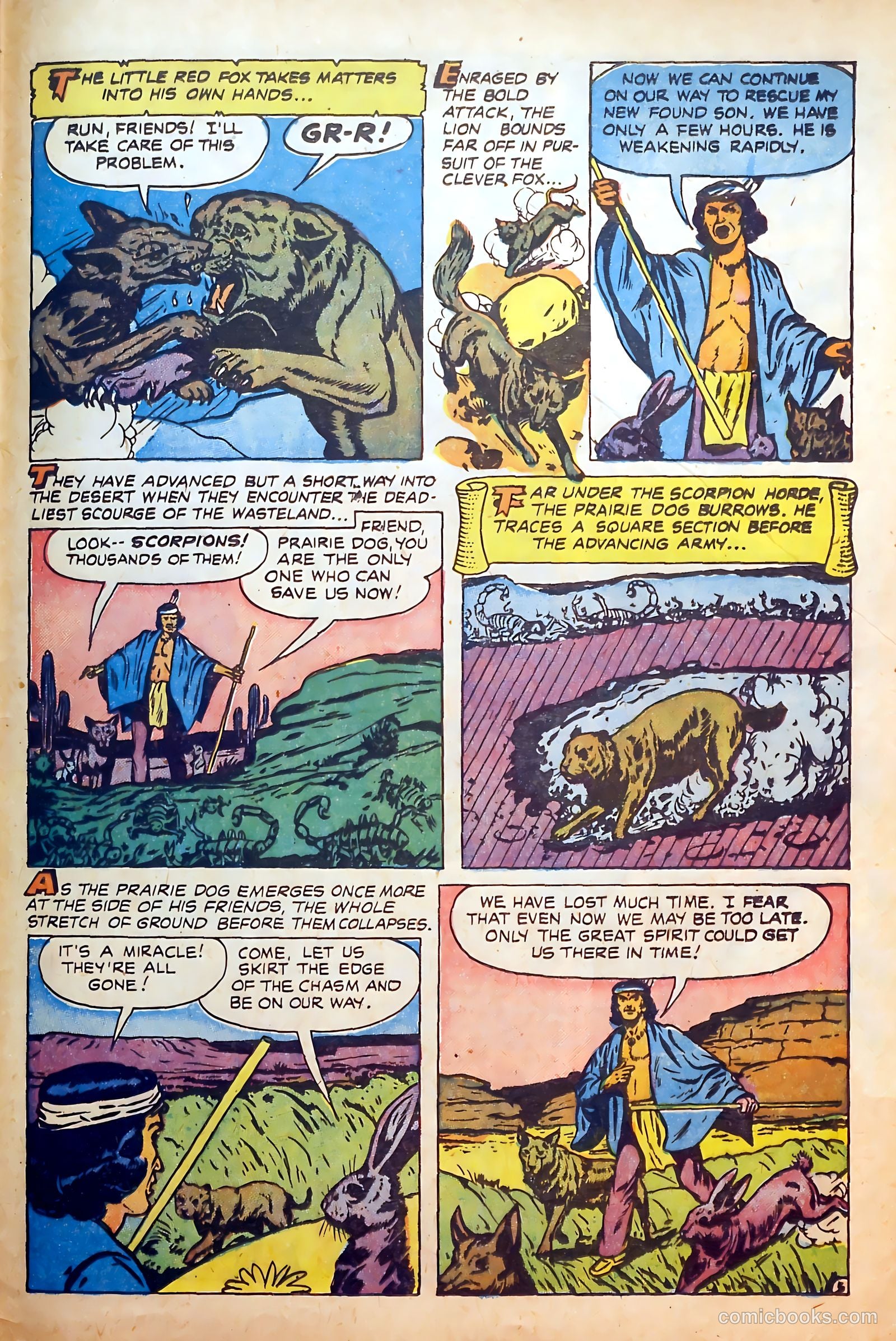 Red Arrow #1 (1951) — page 33 of 36