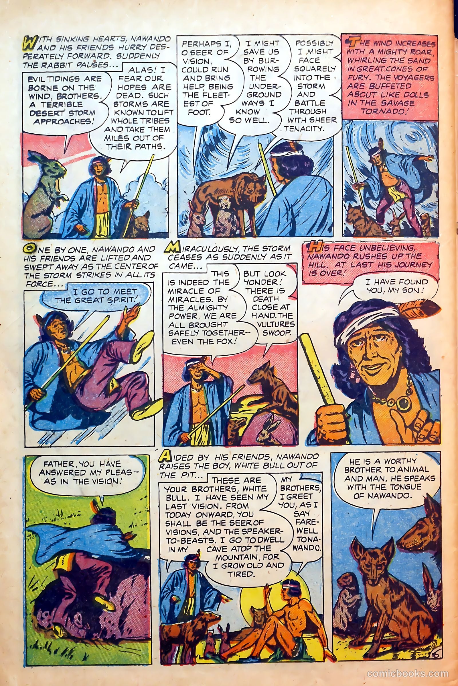 Red Arrow #1 (1951) — page 34 of 36