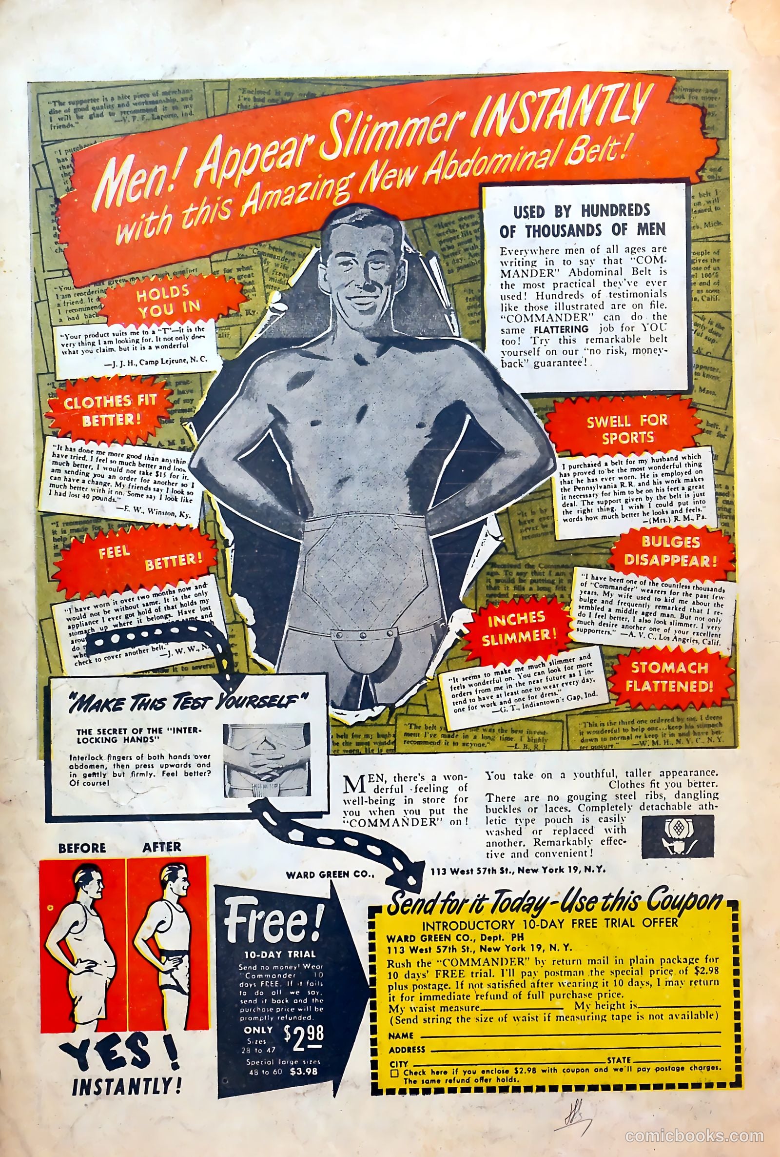 Red Arrow #1 (1951) — page 36 of 36
