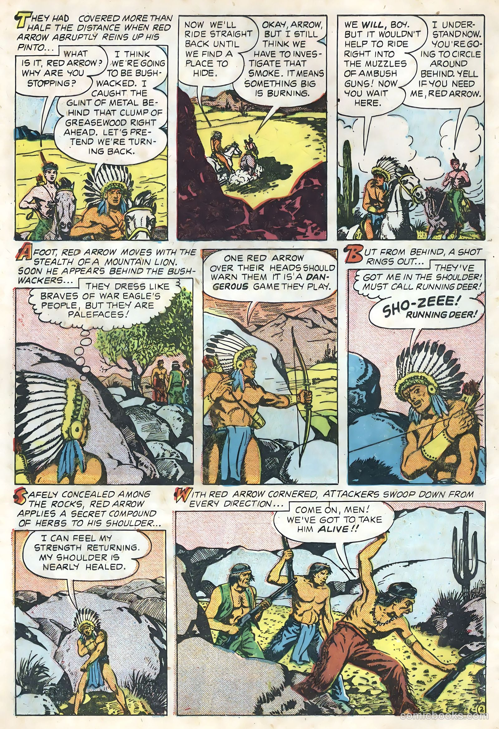 Red Arrow #2 (1951) — page 4 of 36