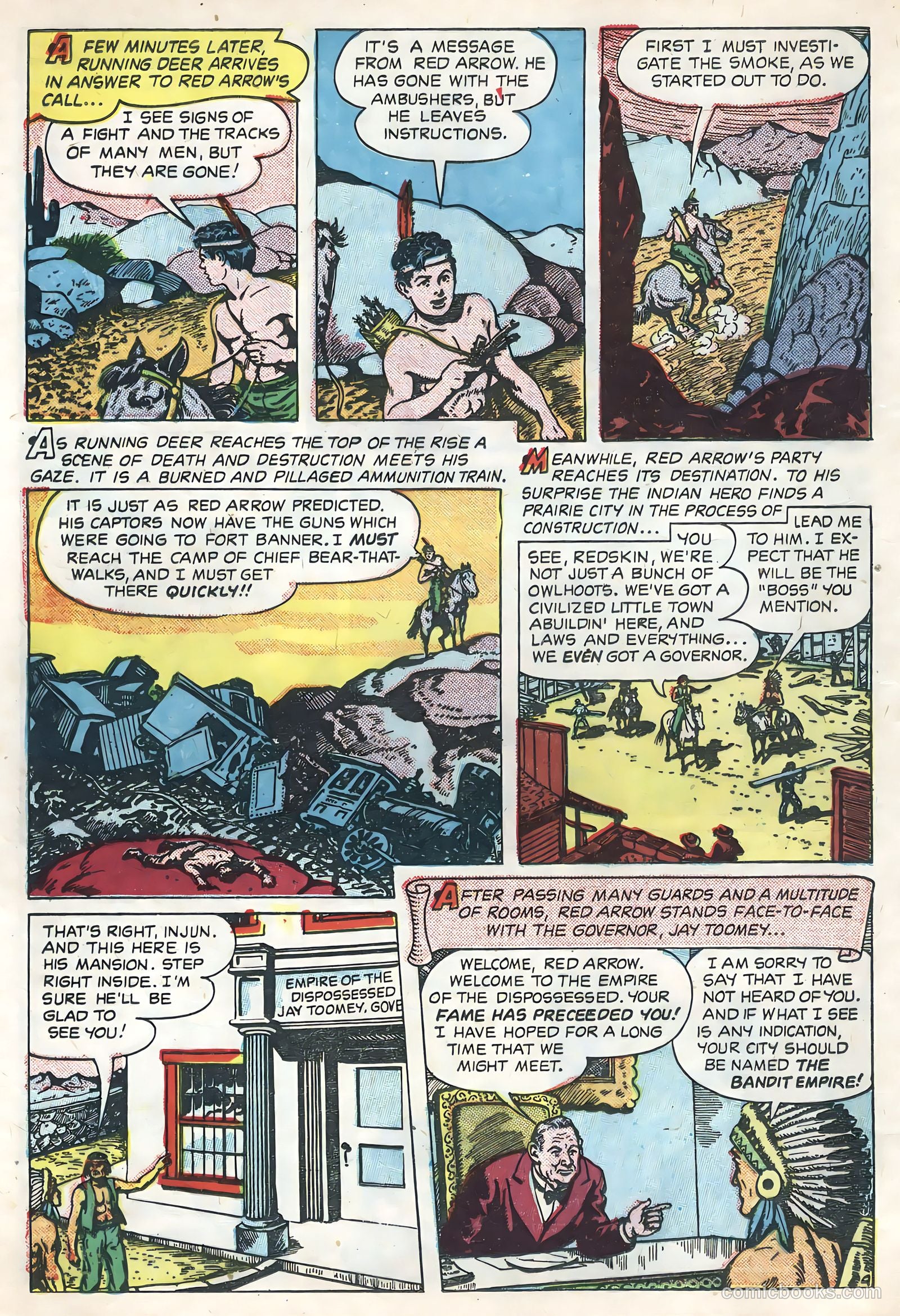 Red Arrow #2 (1951) — page 6 of 36