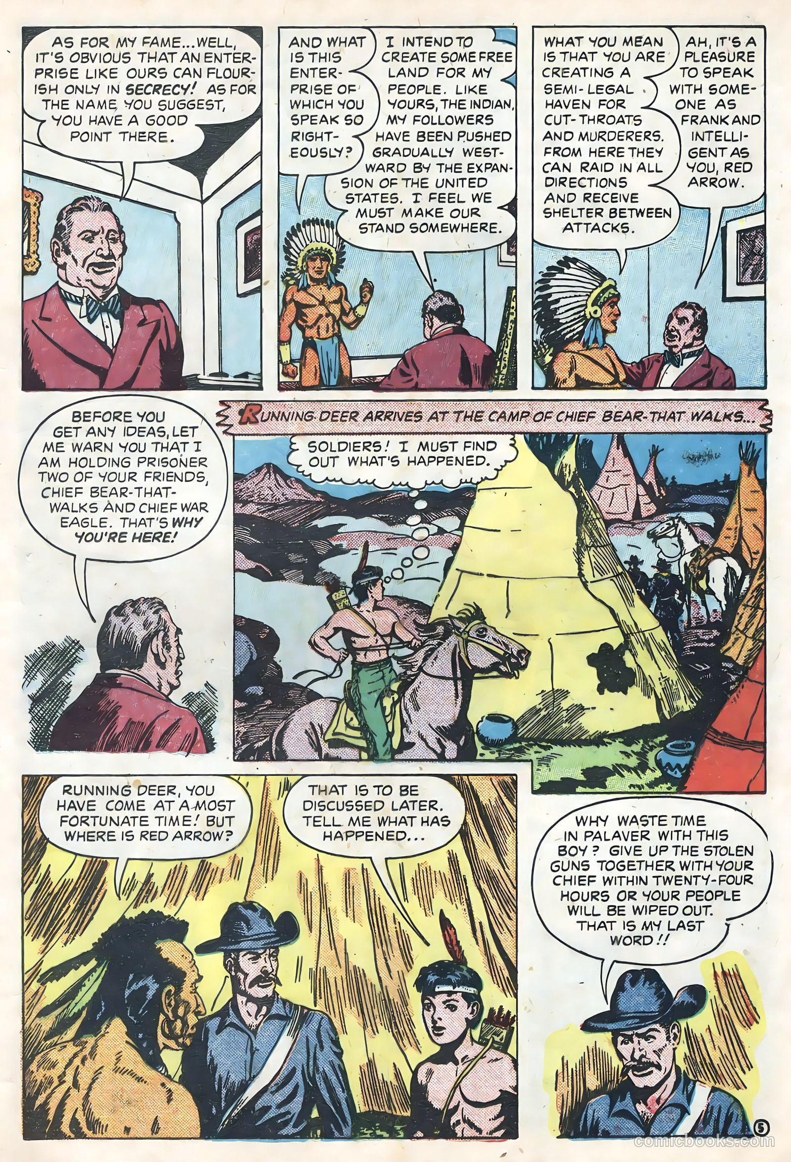 Red Arrow #2 (1951) — page 7 of 36