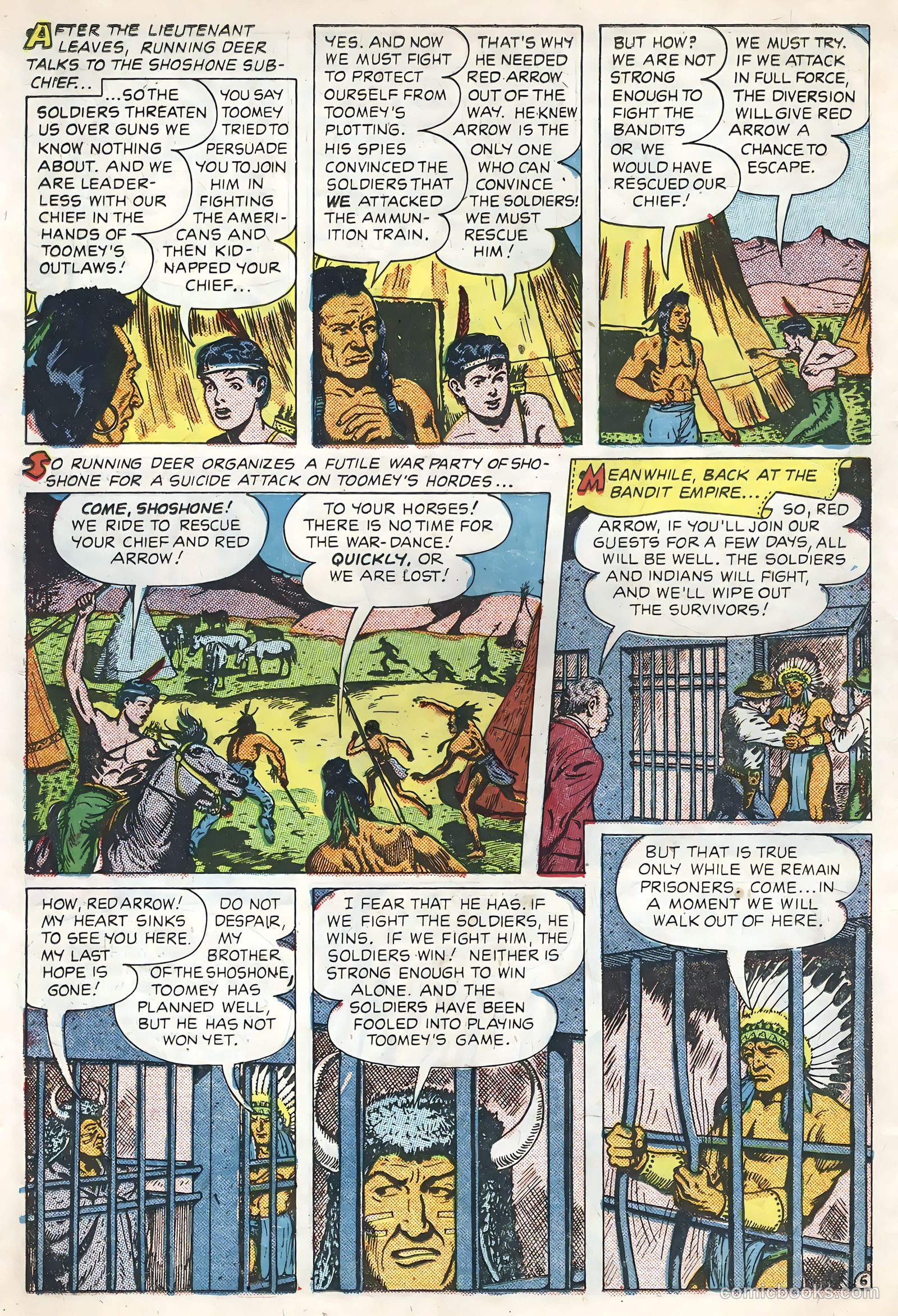 Red Arrow #2 (1951) — page 8 of 36