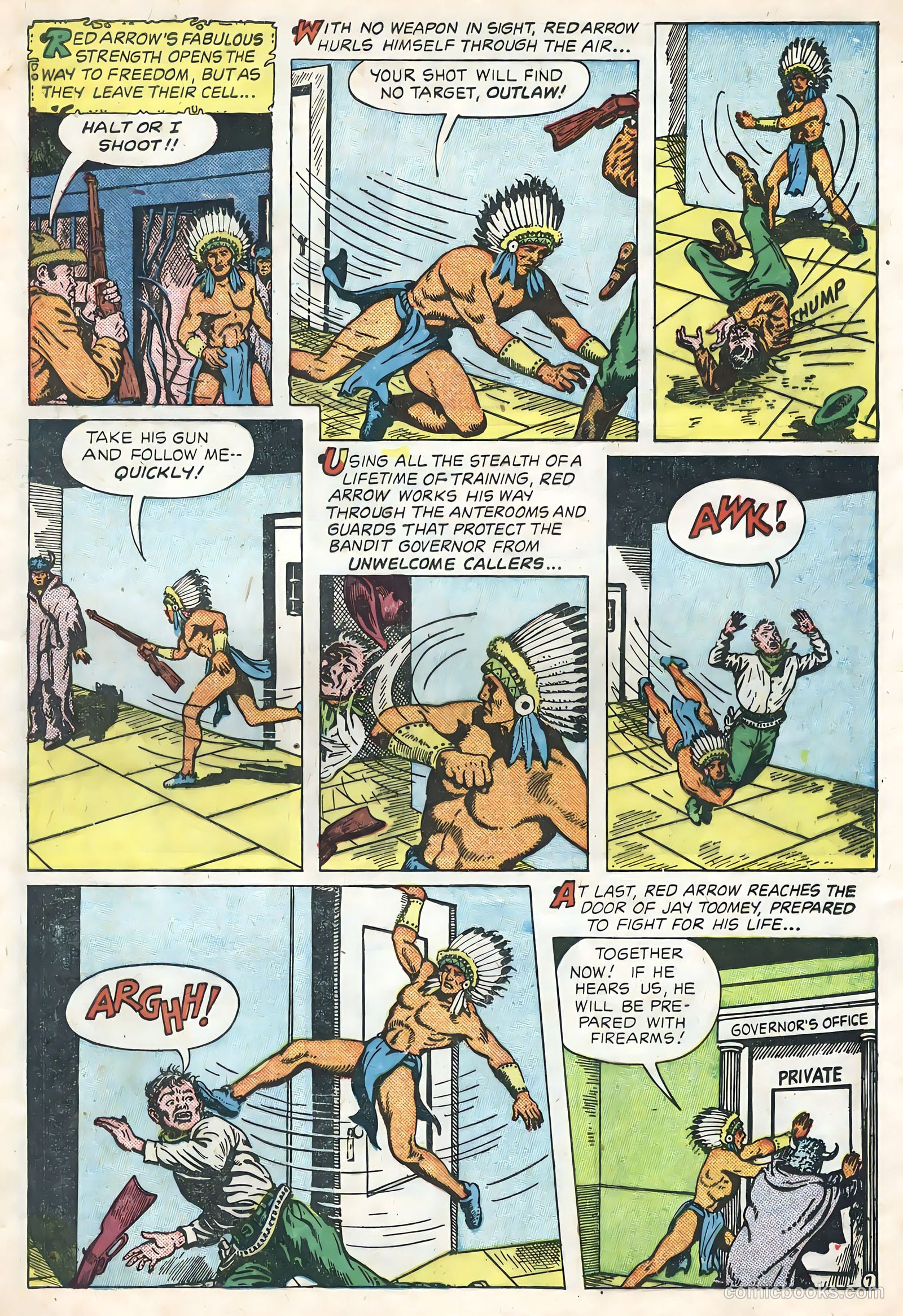 Red Arrow #2 (1951) — page 9 of 36