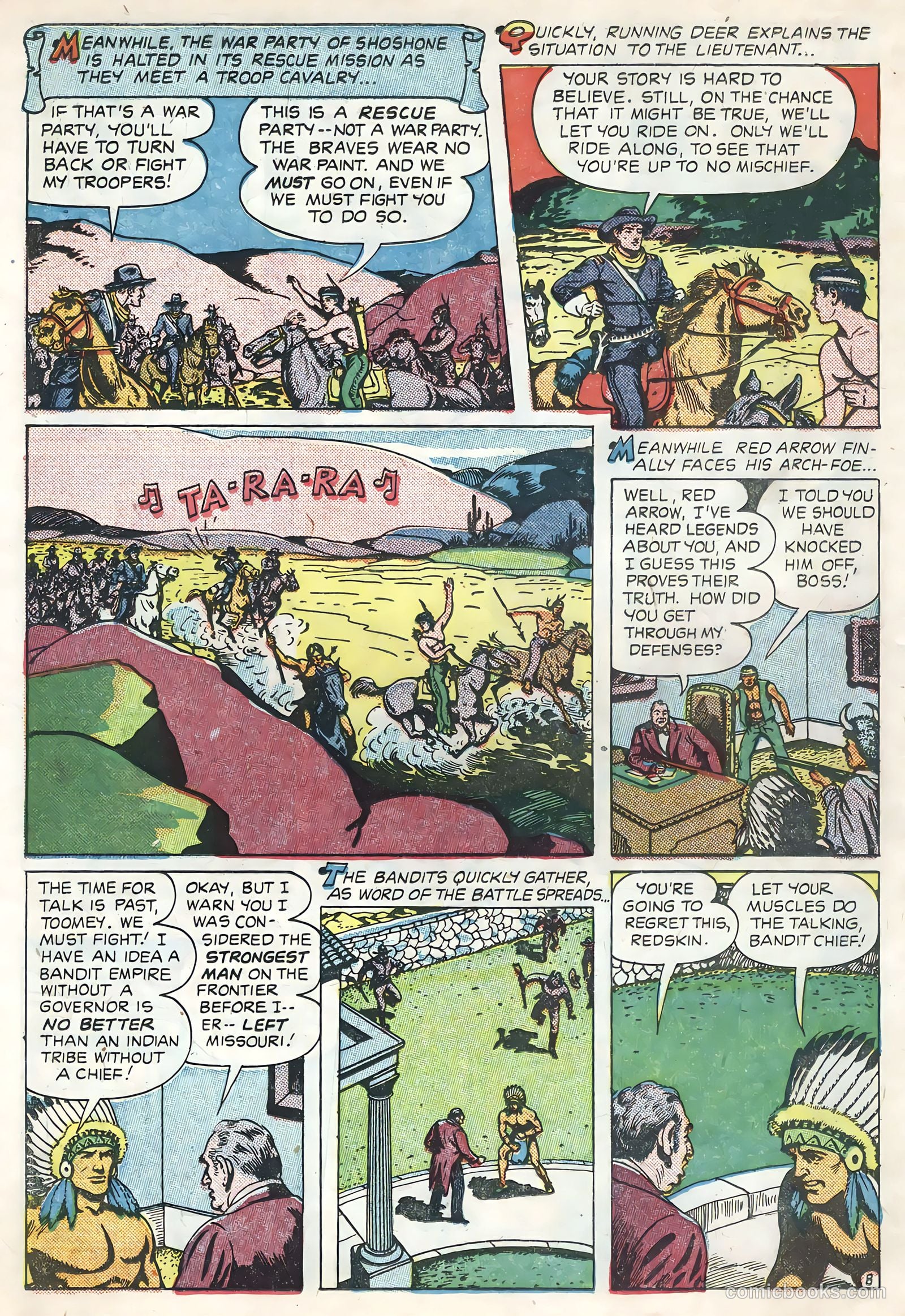 Red Arrow #2 (1951) — page 10 of 36