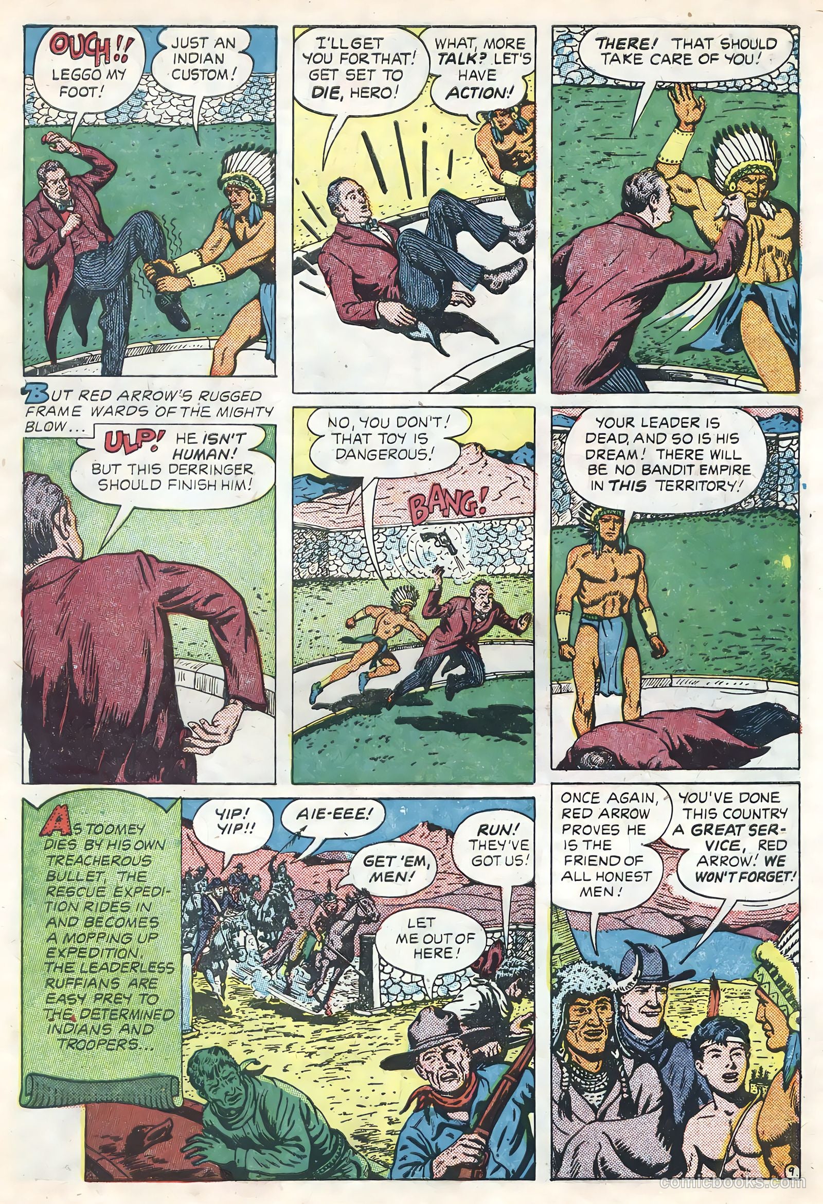 Red Arrow #2 (1951) — page 11 of 36