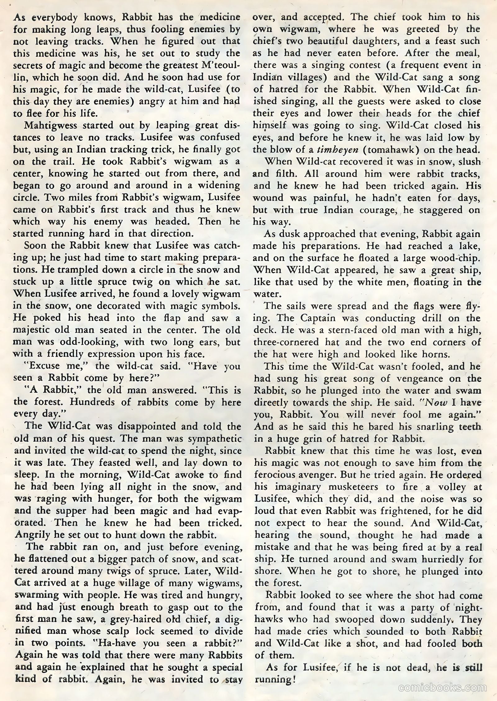 Red Arrow #2 (1951) — page 21 of 36