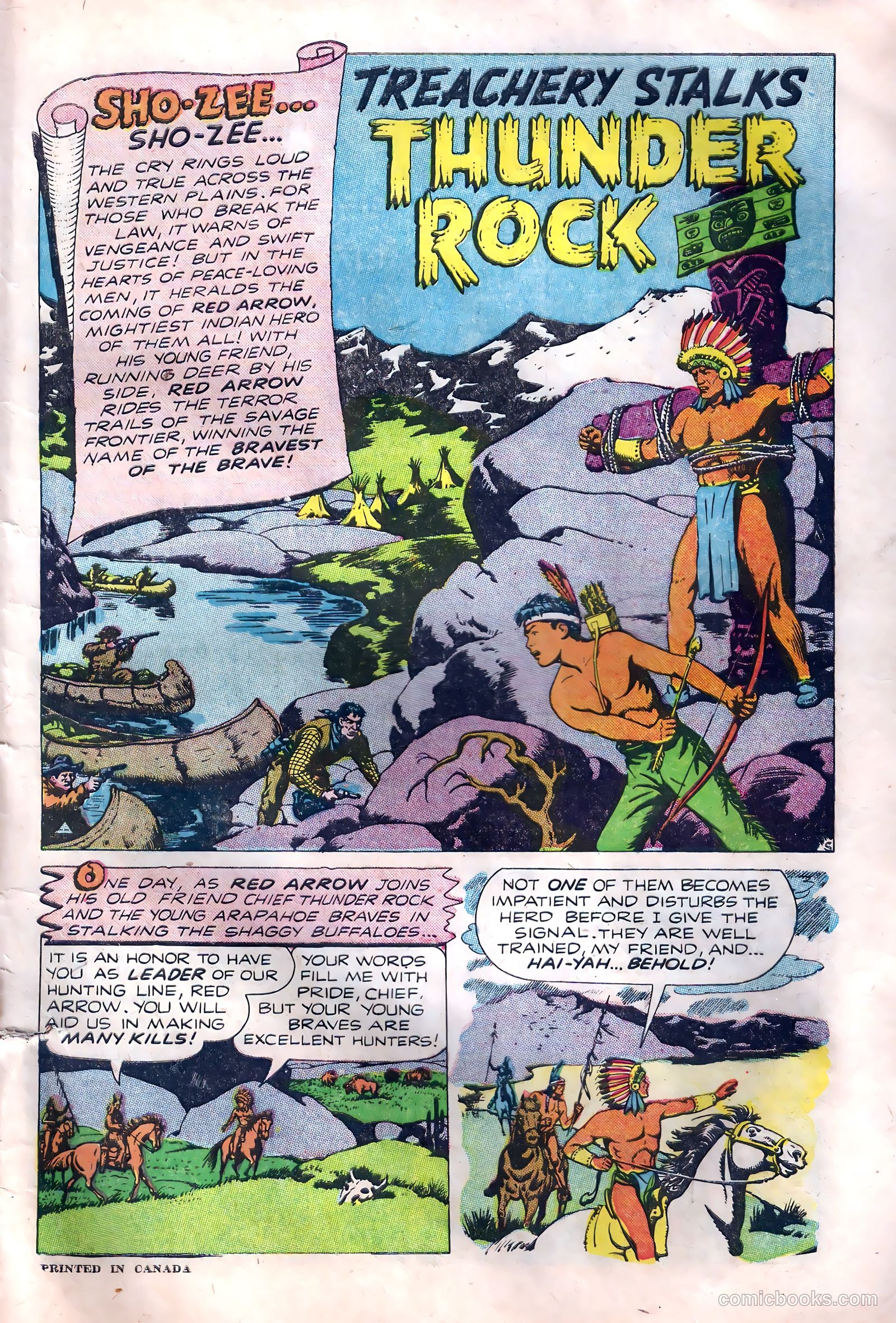 Red Arrow #3 (1951) — page 3 of 36