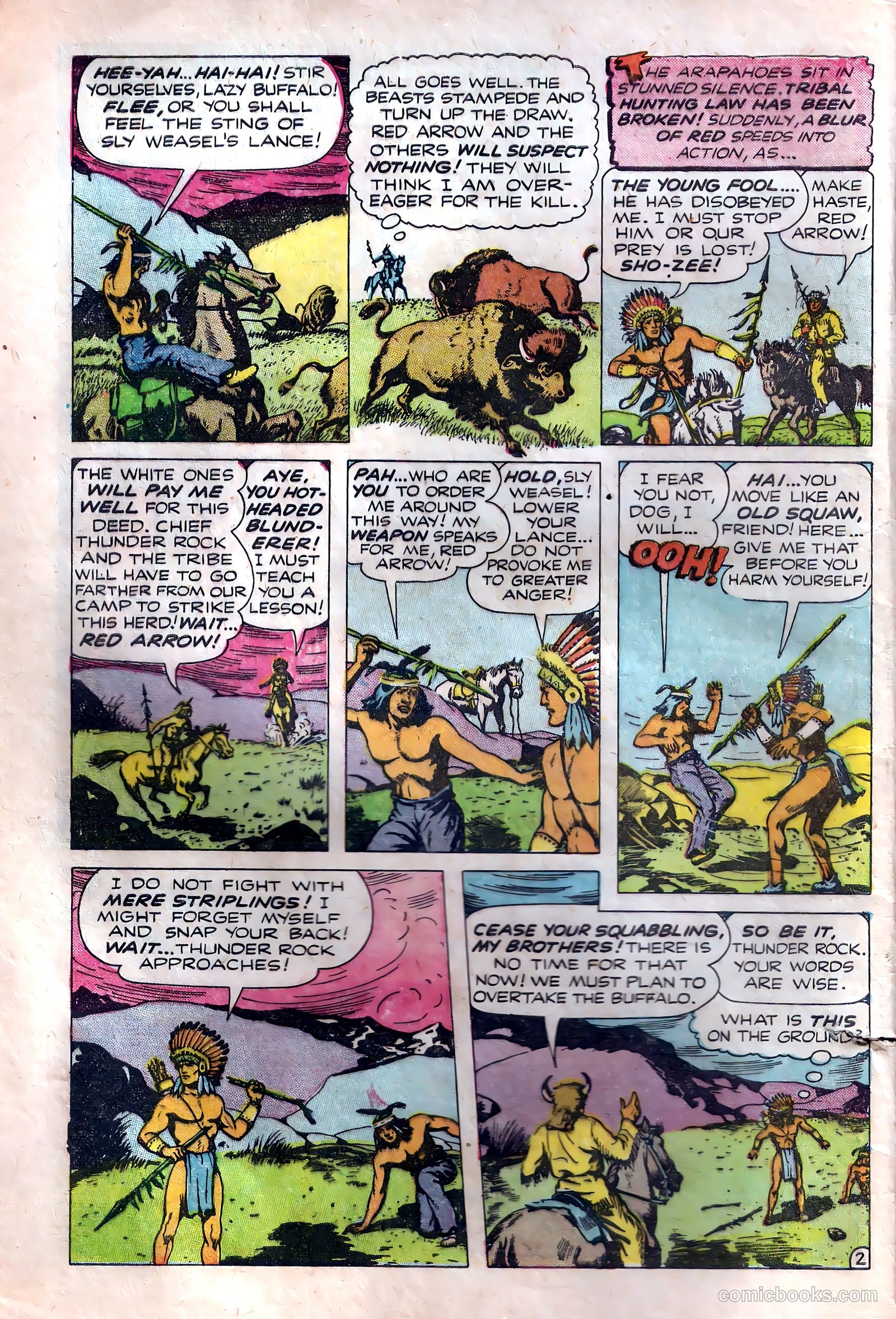Red Arrow #3 (1951) — page 4 of 36