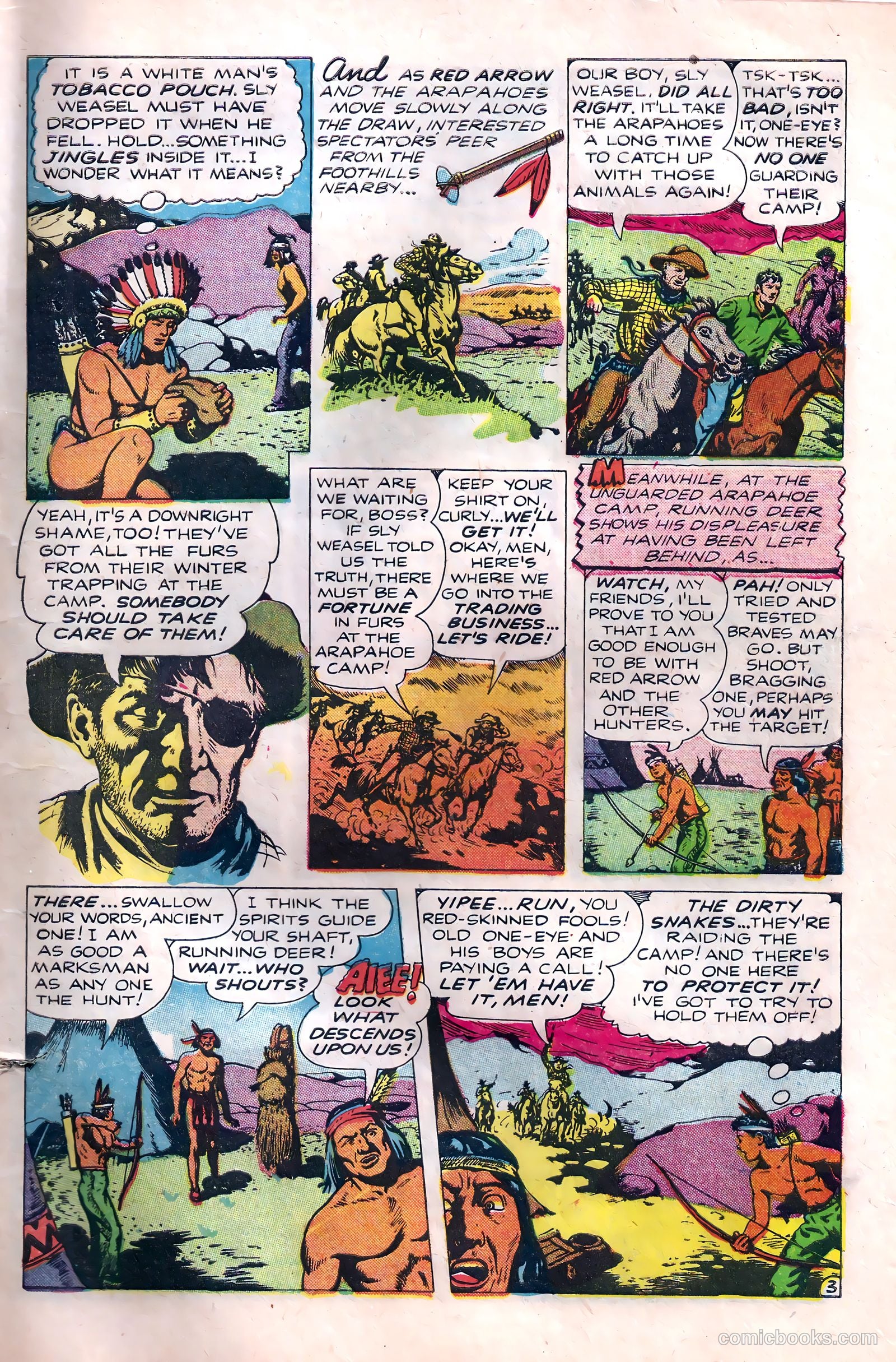 Red Arrow #3 (1951) — page 5 of 36