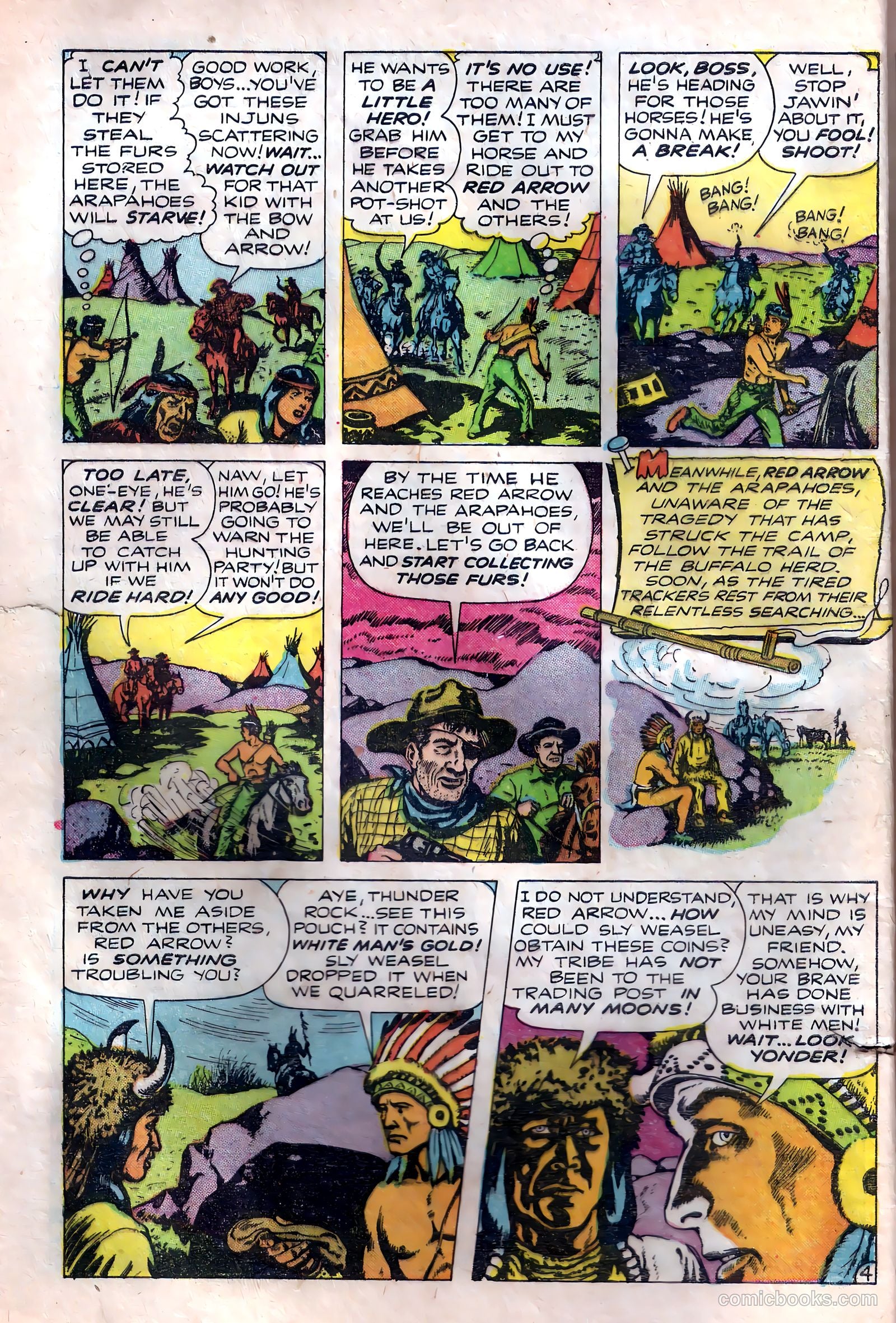 Red Arrow #3 (1951) — page 6 of 36