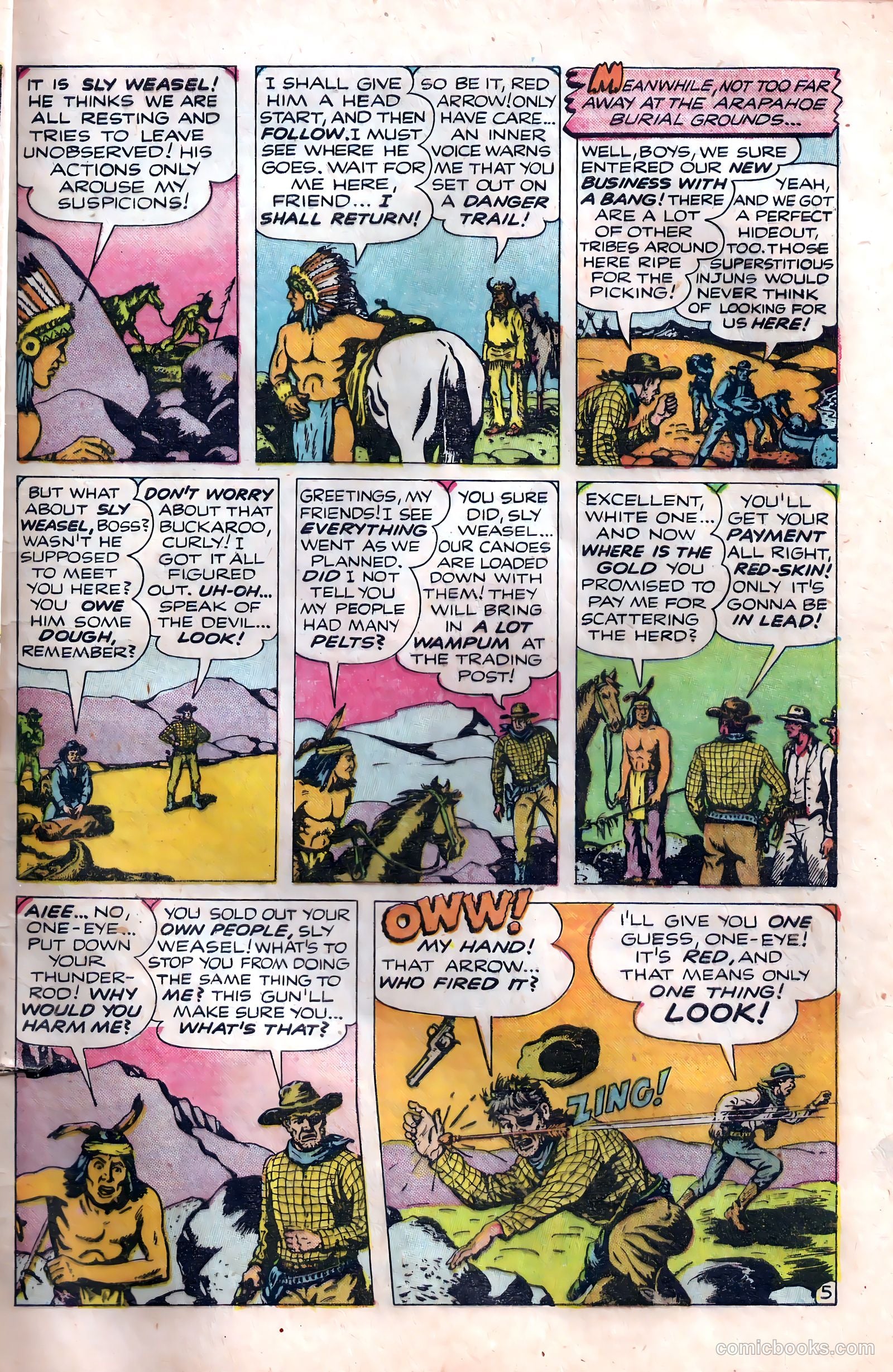 Red Arrow #3 (1951) — page 7 of 36