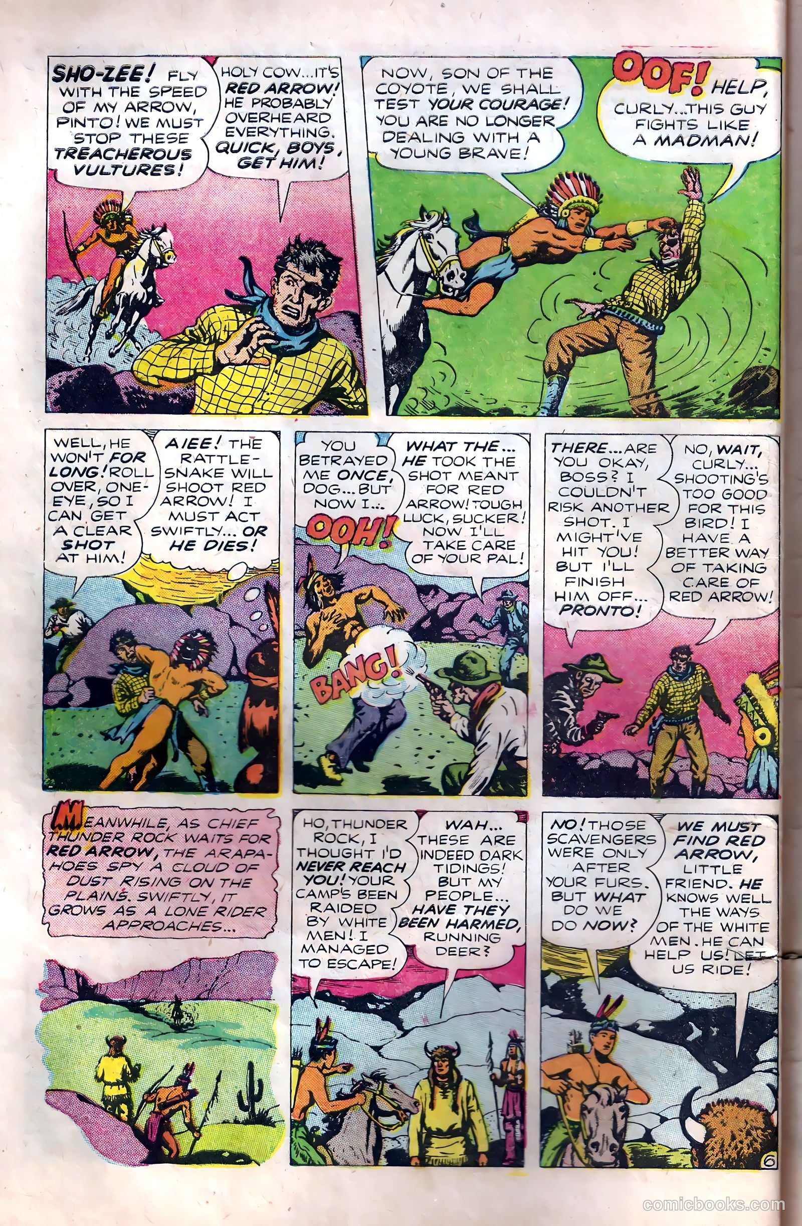 Red Arrow #3 (1951) — page 8 of 36