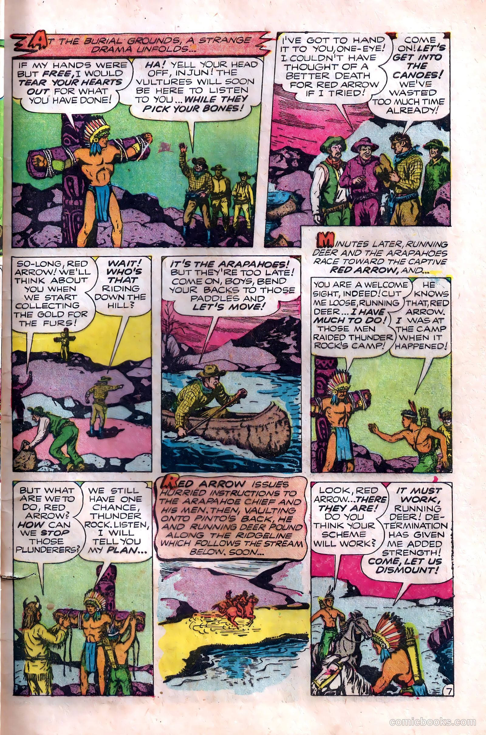 Red Arrow #3 (1951) — page 9 of 36