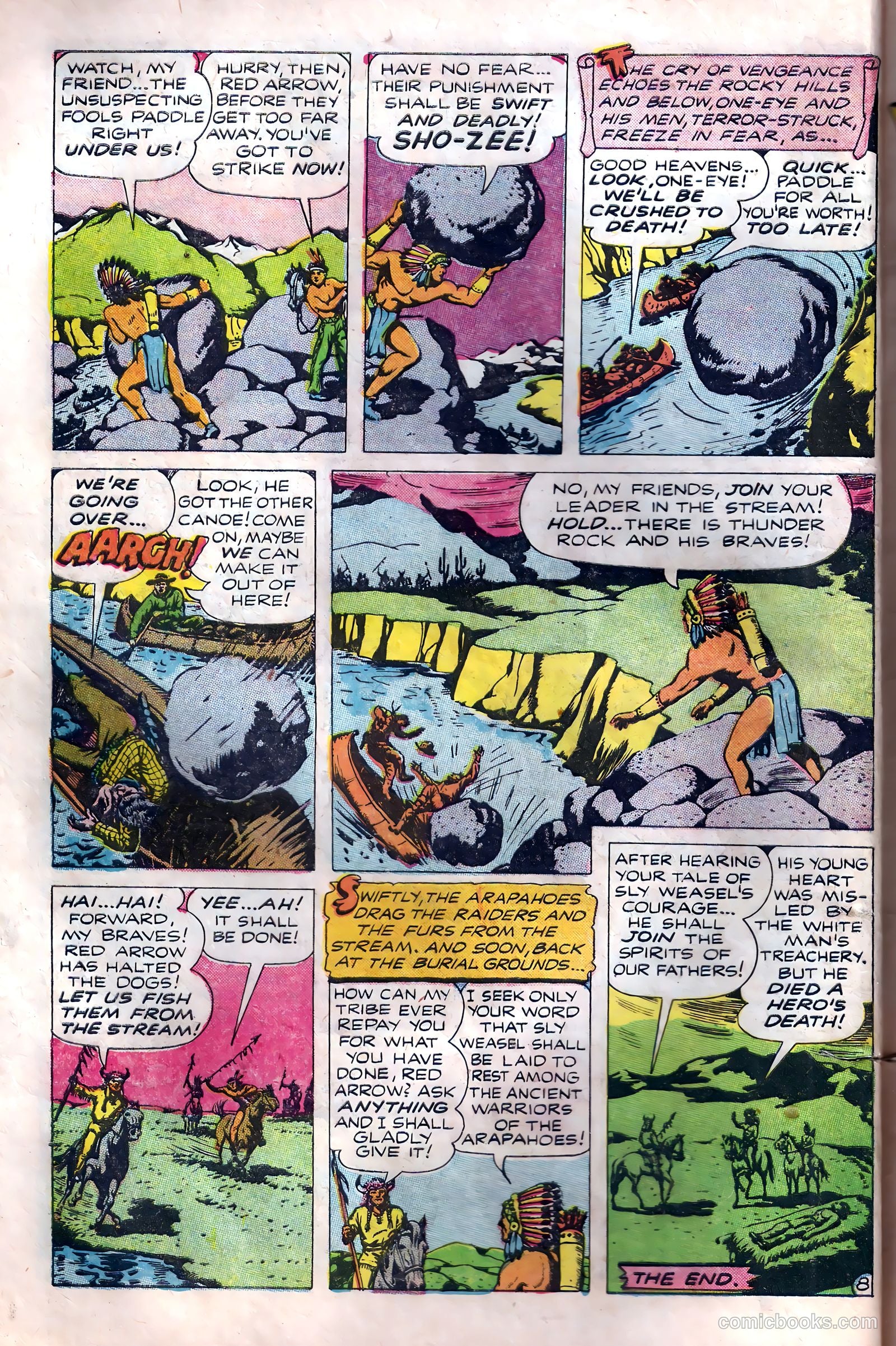 Red Arrow #3 (1951) — page 10 of 36