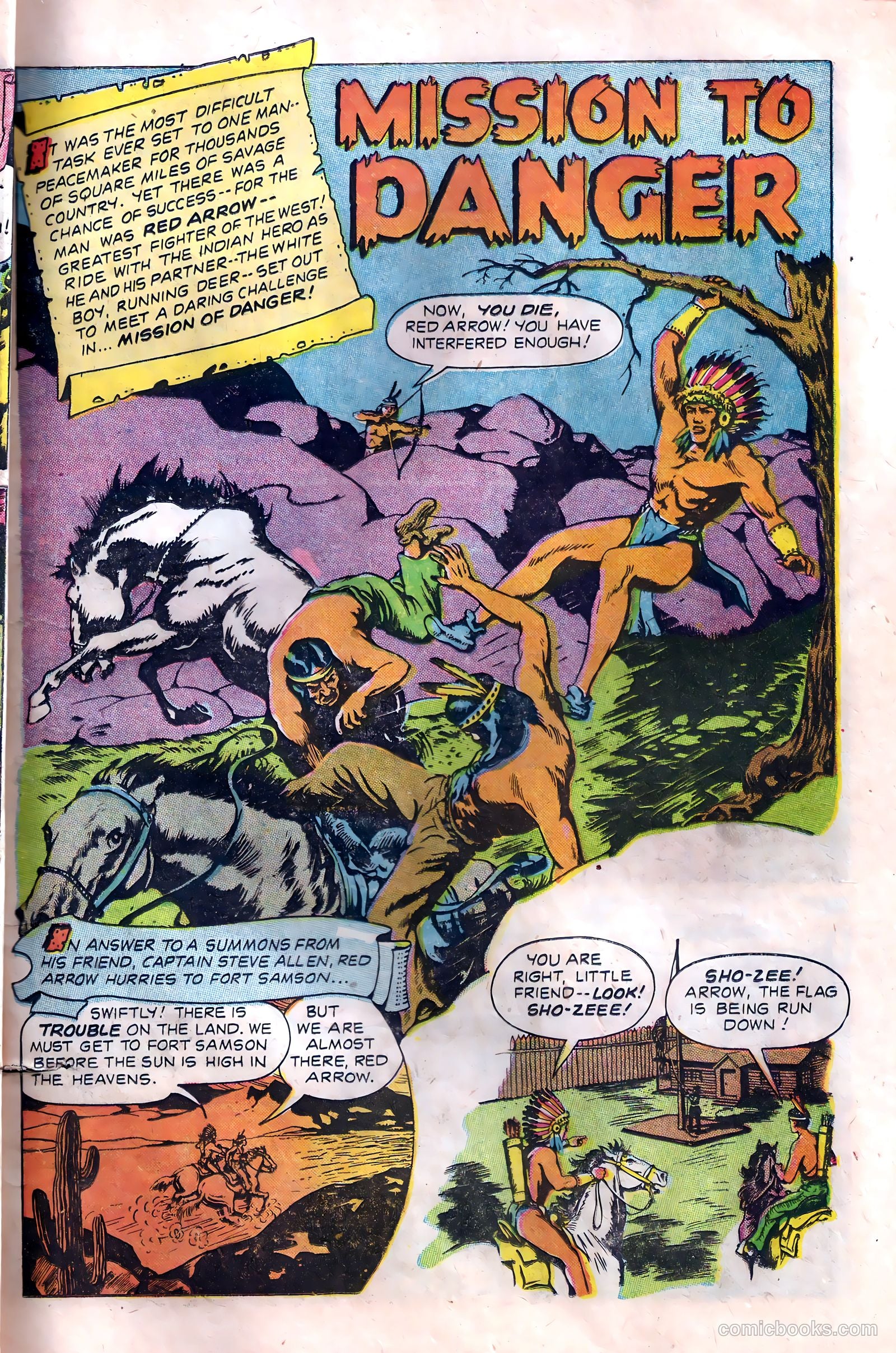 Red Arrow #3 (1951) — page 11 of 36