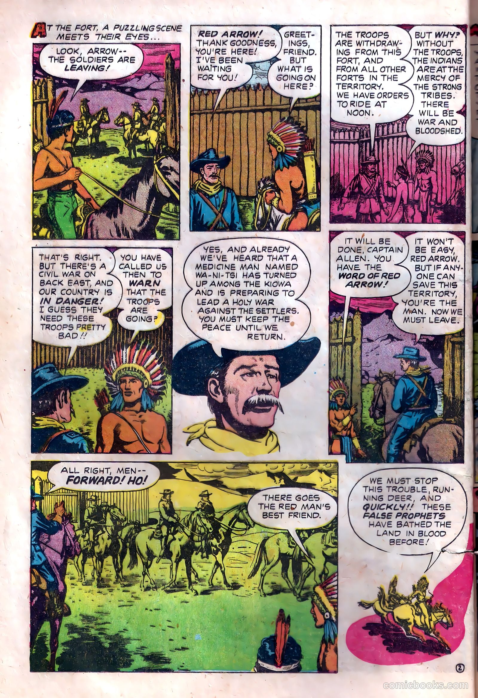 Red Arrow #3 (1951) — page 12 of 36