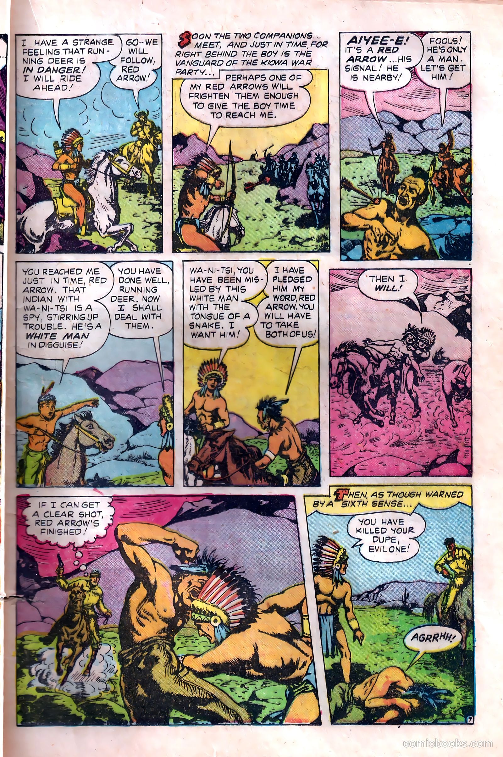 Red Arrow #3 (1951) — page 17 of 36