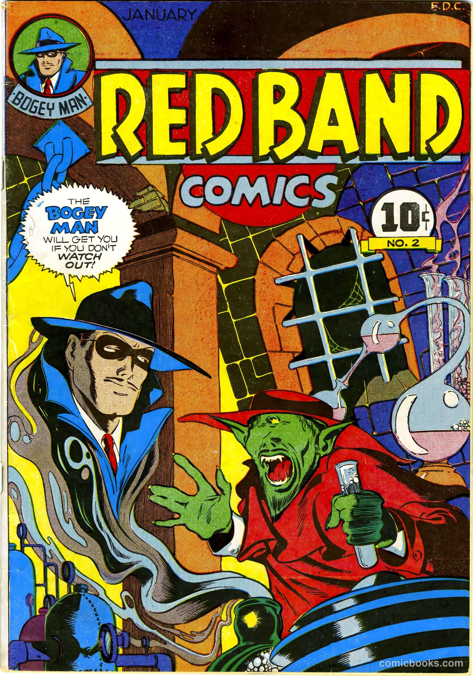 Red Band Comics #1 cover