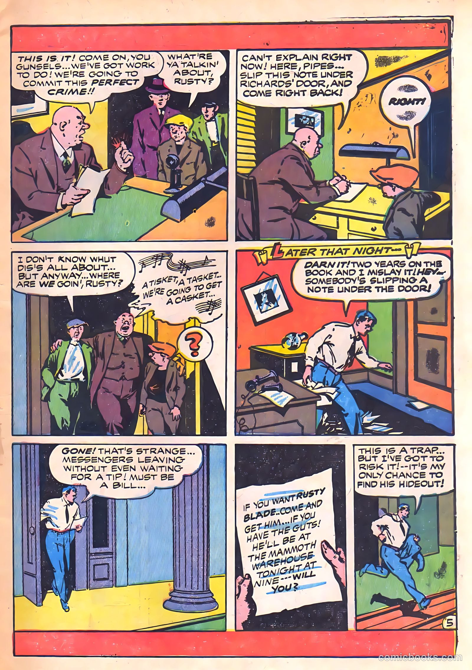 Red Band Comics #1 (1944) — page 8 of 53