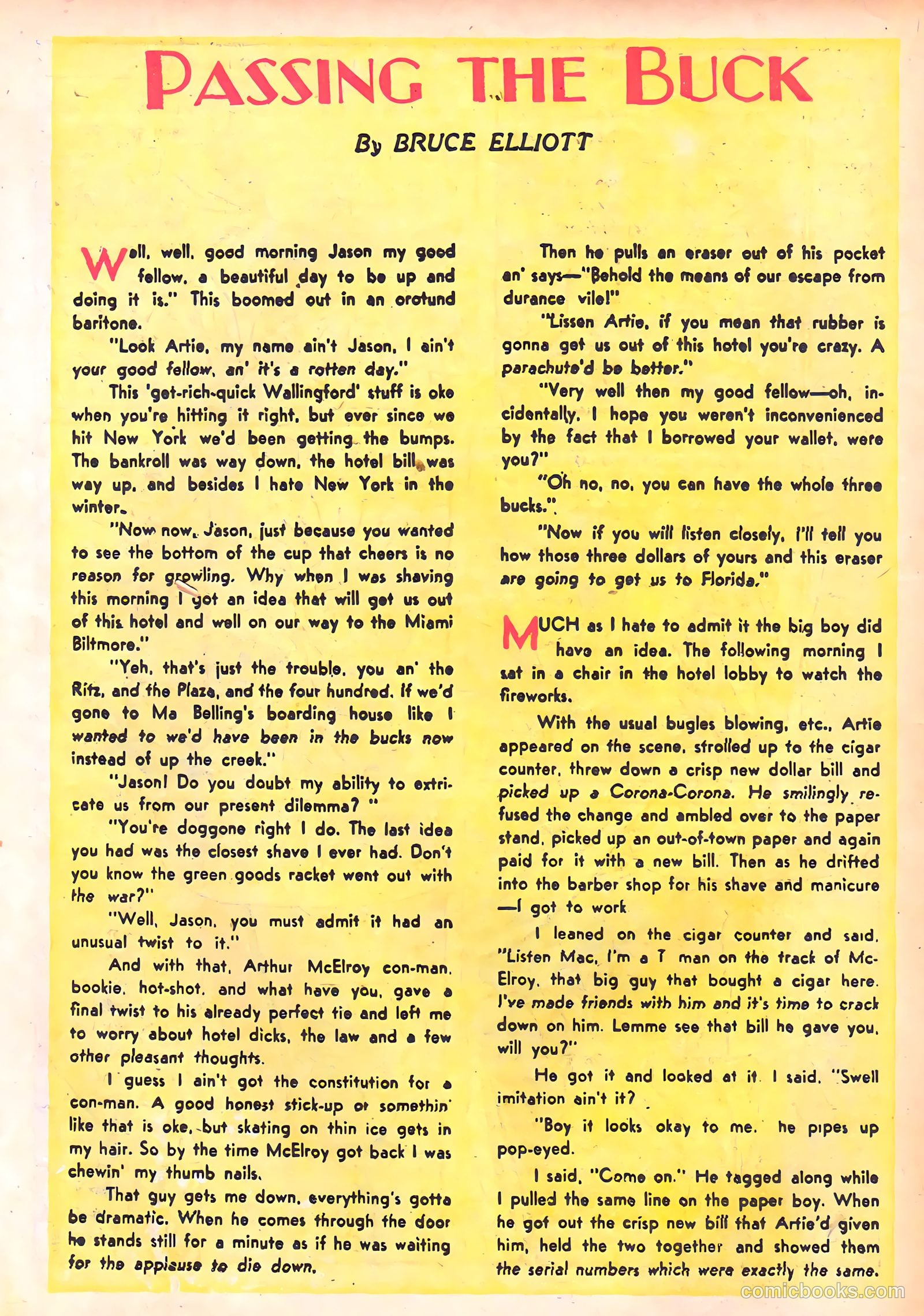 Red Band Comics #1 (1944) — page 33 of 53