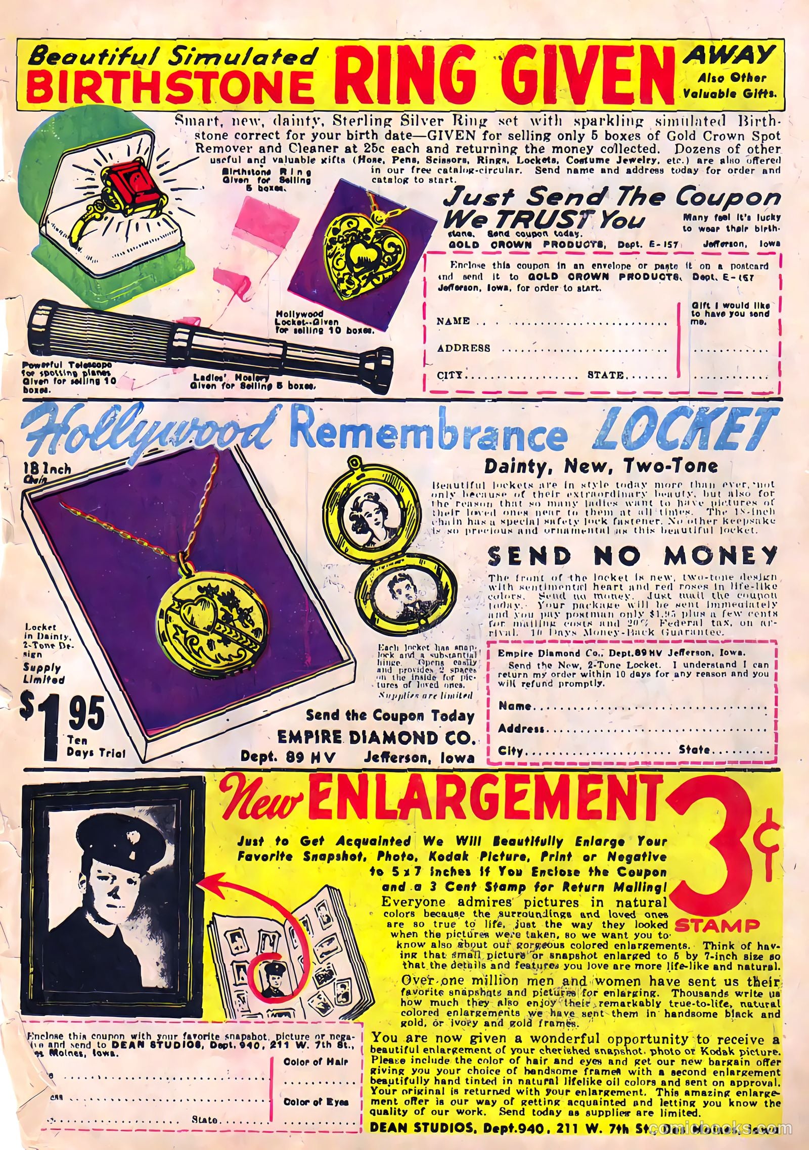 Red Band Comics #1 (1944) — page 53 of 53