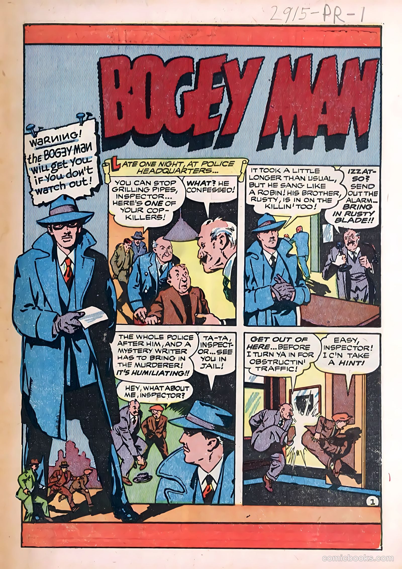 Red Band Comics #2 (1944) — page 3 of 52