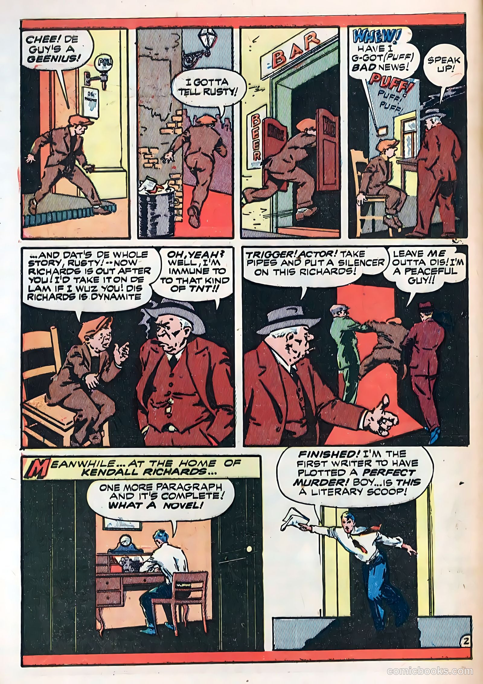 Red Band Comics #2 (1944) — page 4 of 52