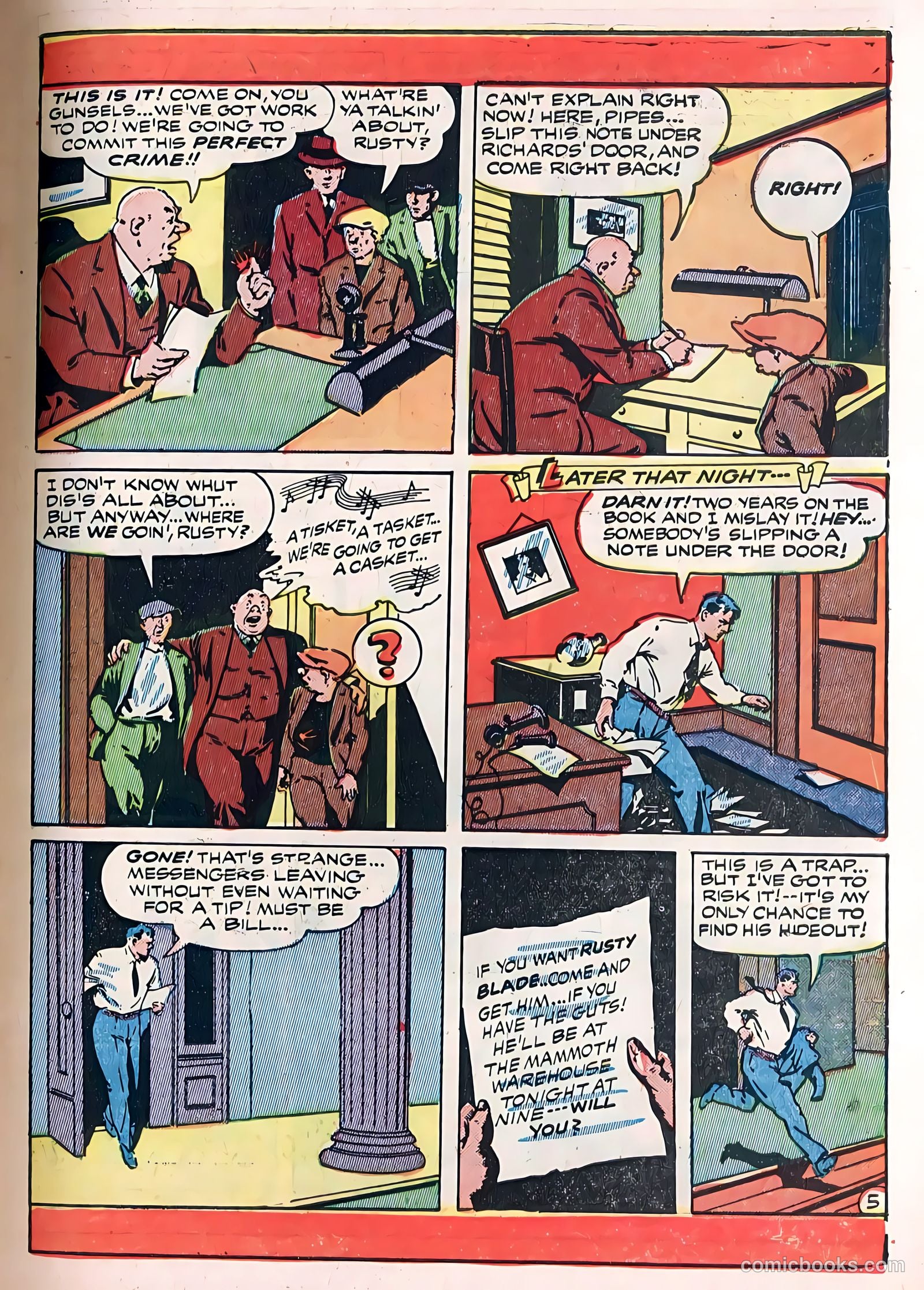 Red Band Comics #2 (1944) — page 7 of 52