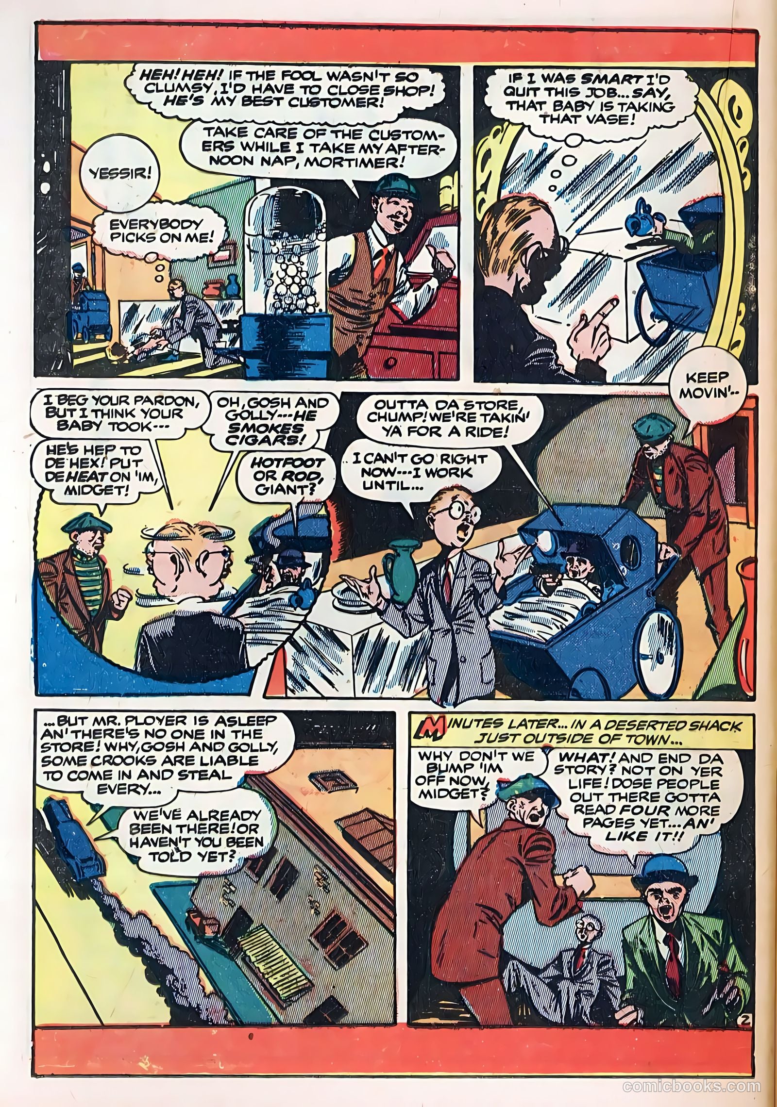 Red Band Comics #2 (1944) — page 36 of 52