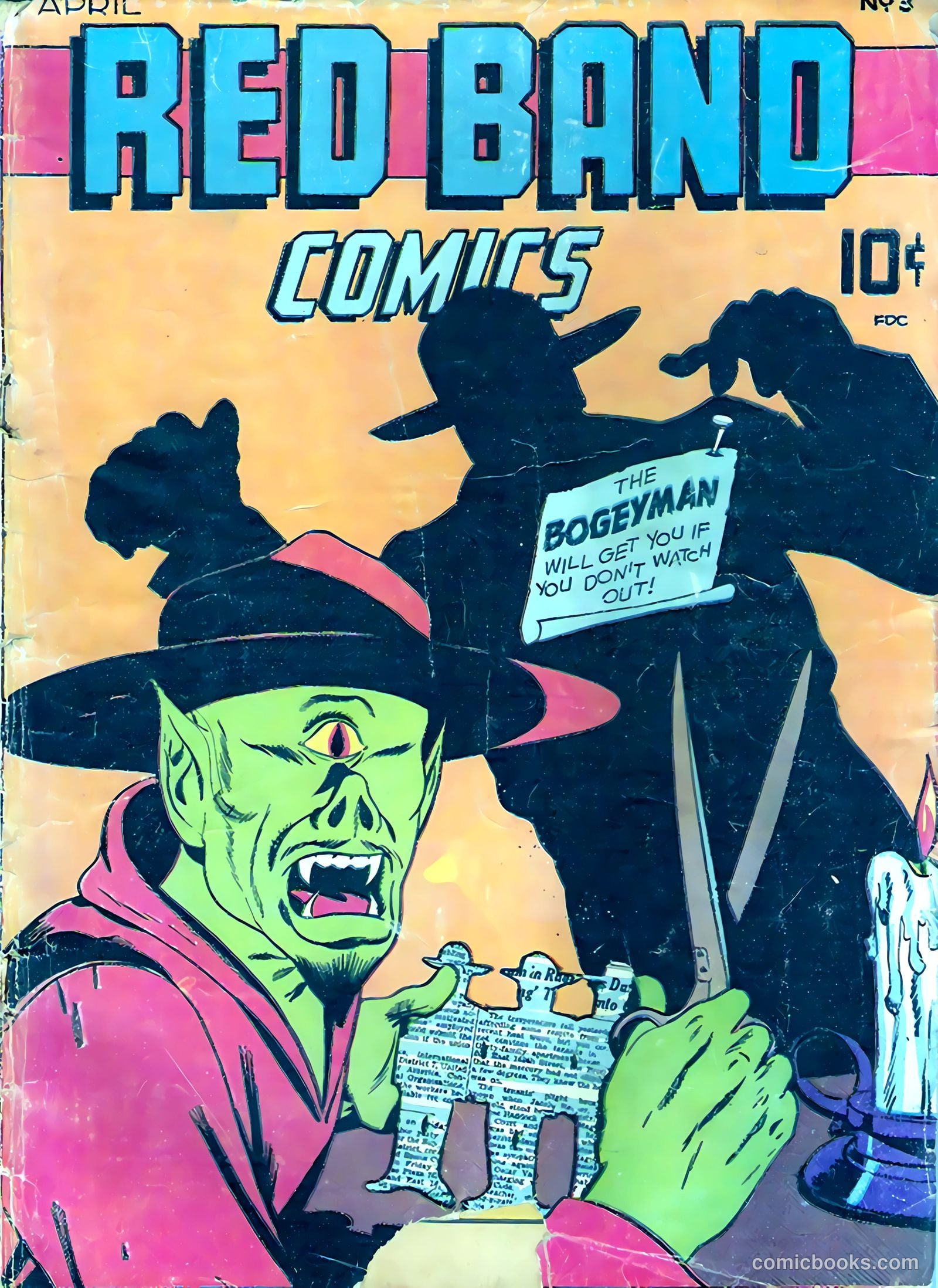 Red Band Comics #3 (1945) — page 2 of 55