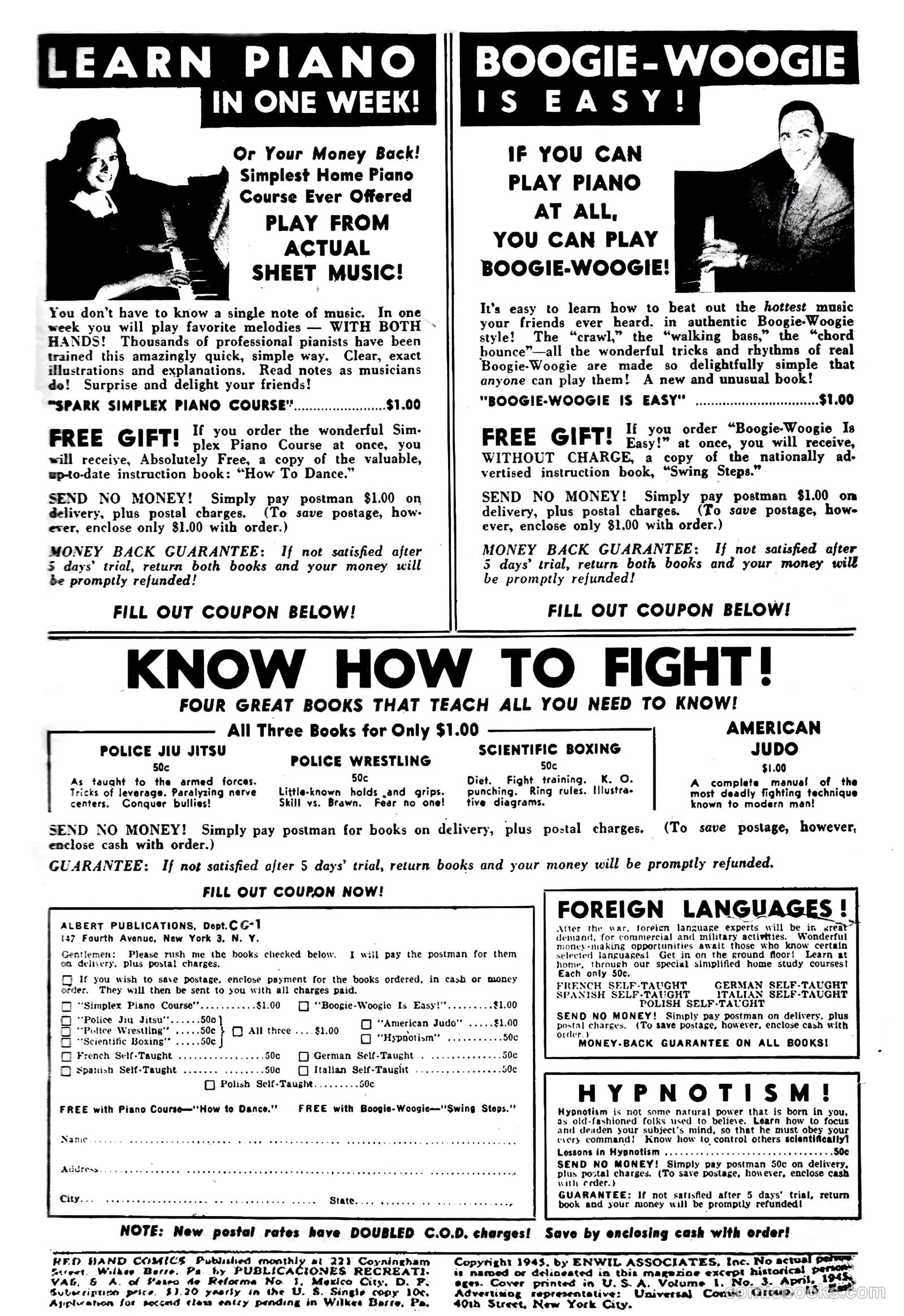 Red Band Comics #3 (1945) — page 3 of 55