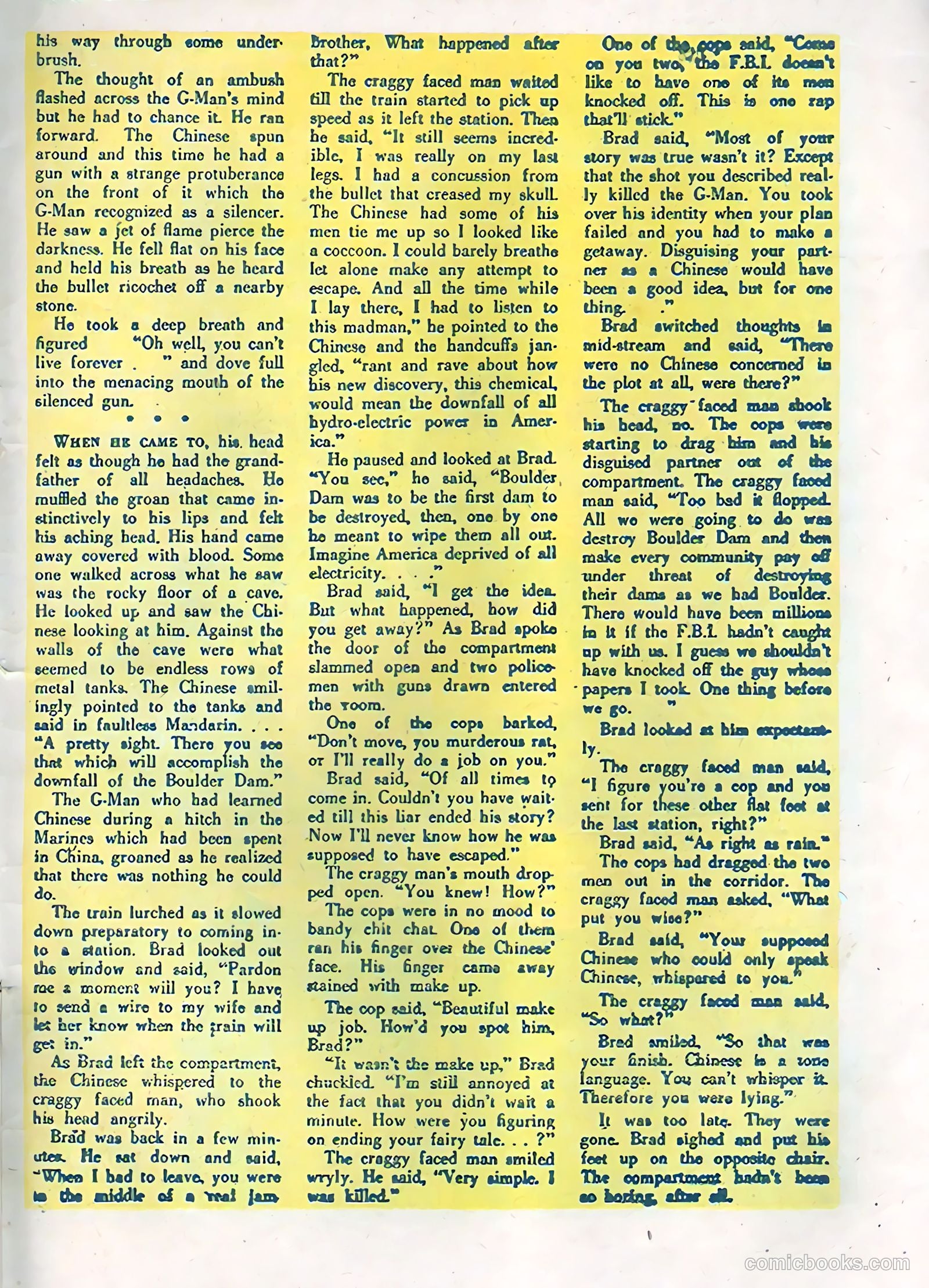 Red Band Comics #3 (1945) — page 36 of 55