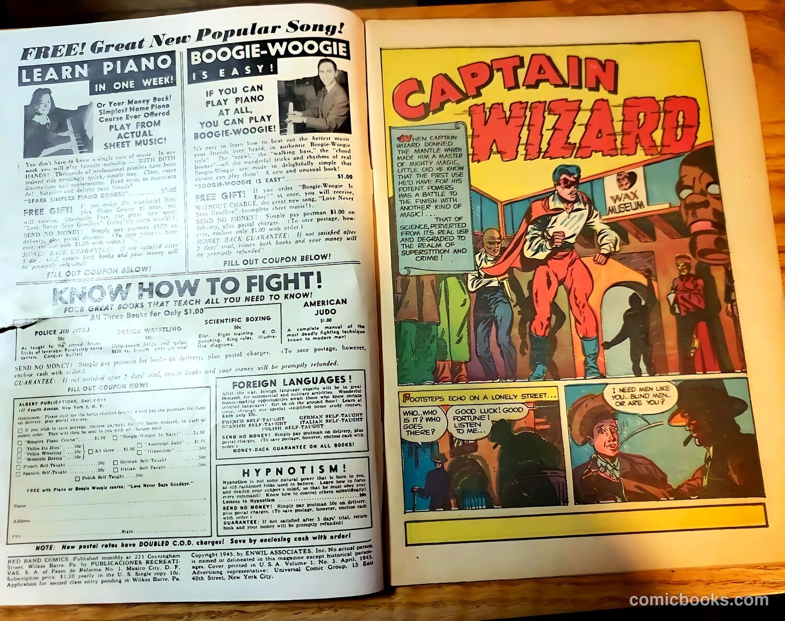 Red Band Comics #3 (1945) — page 54 of 55