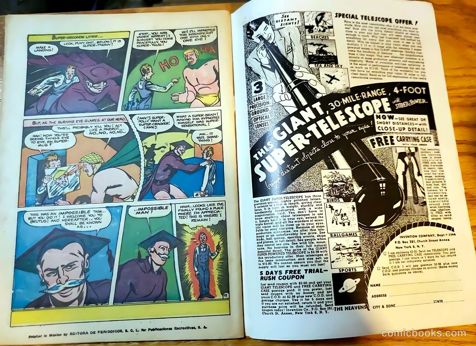 Red Band Comics #3 (1945) — page 55 of 55
