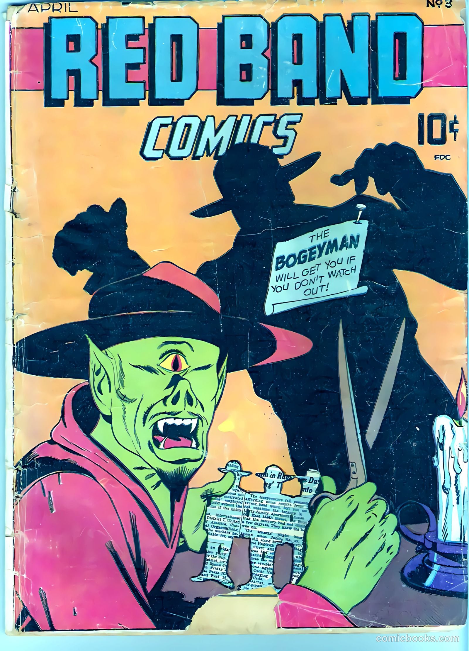 Red Band Comics #4 (1945) — page 2 of 53