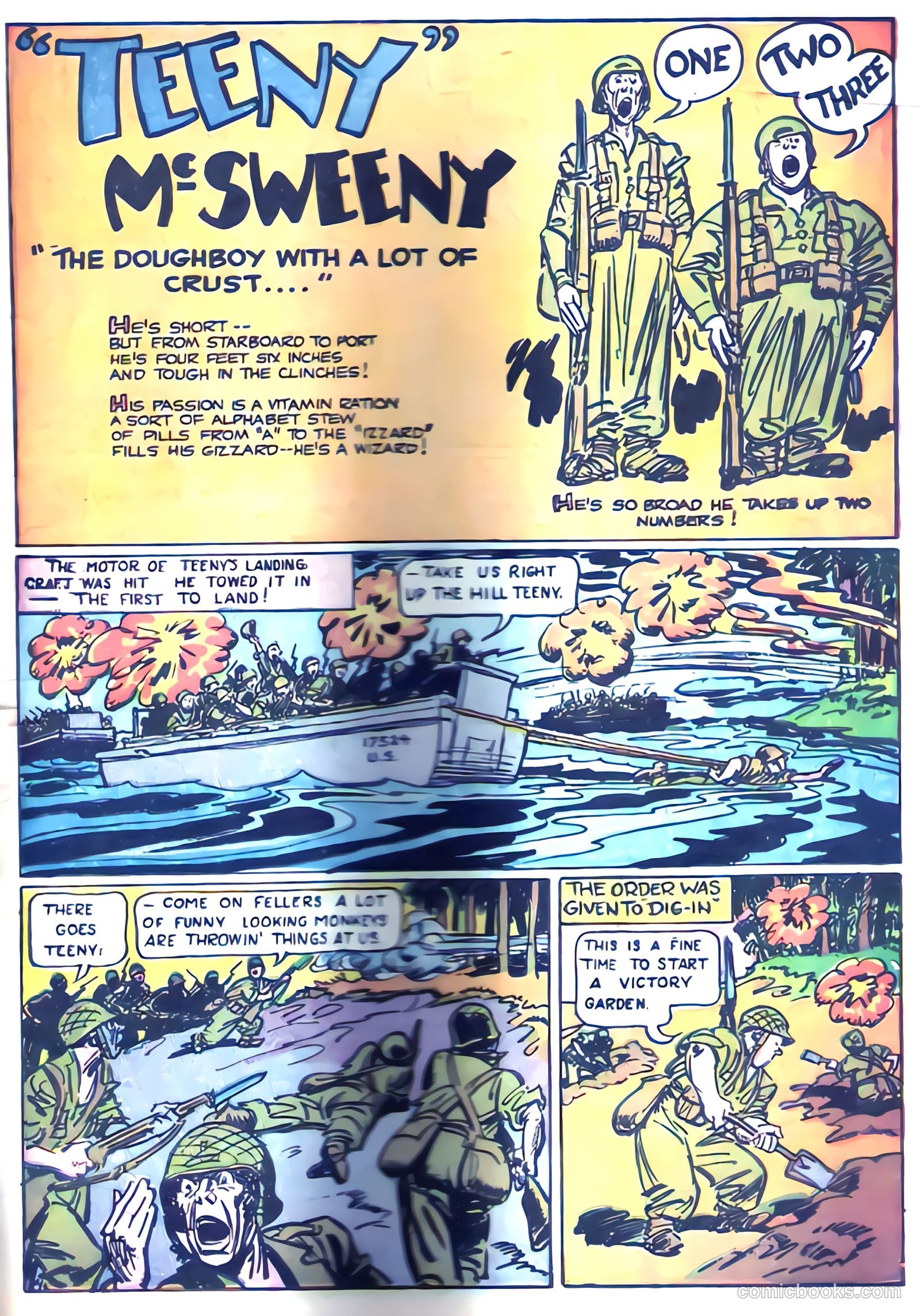 Red Band Comics #4 (1945) — page 16 of 53