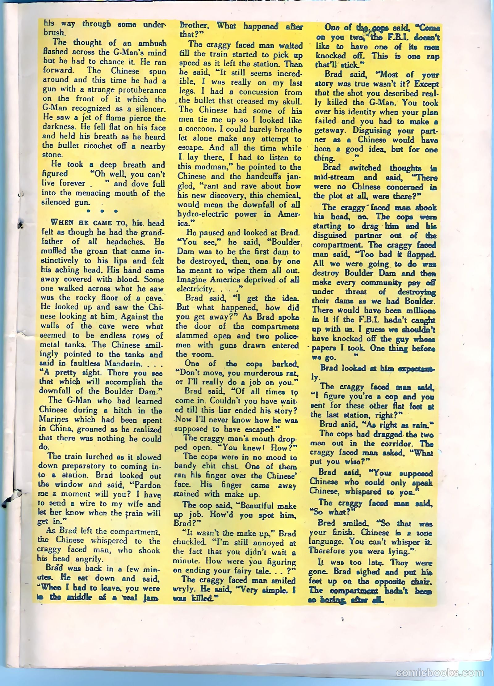 Red Band Comics #4 (1945) — page 36 of 53