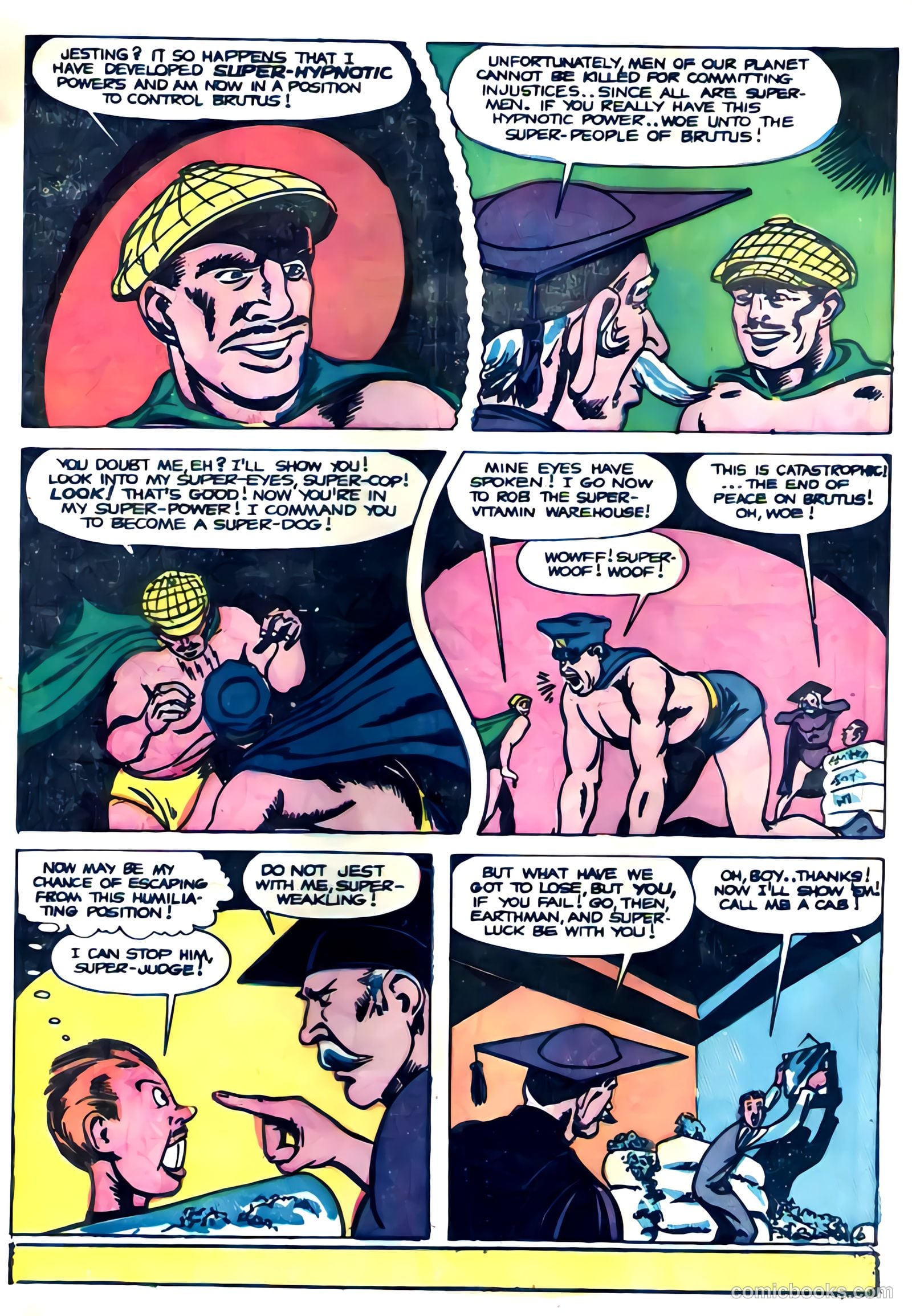 Red Band Comics #4 (1945) — page 50 of 53