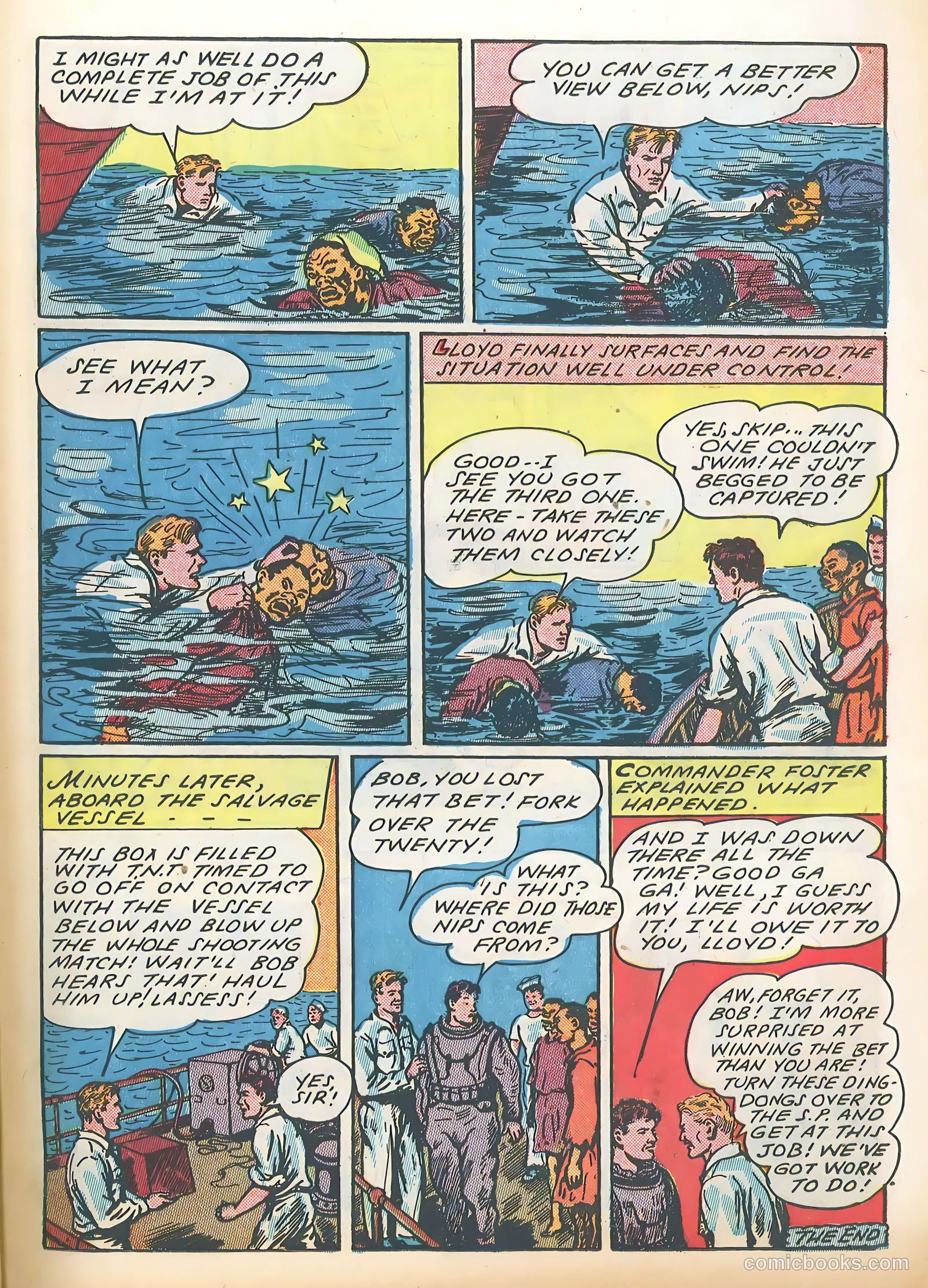 Red Circle Comics #1 (1945) — page 33 of 52