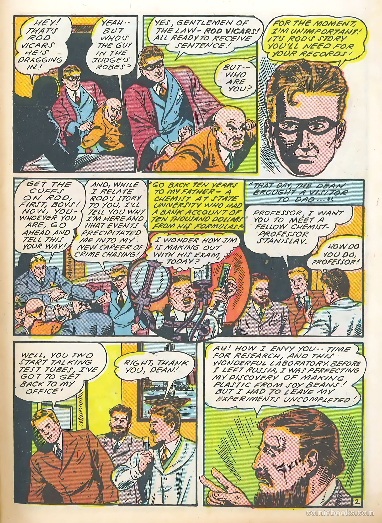Red Circle Comics #1 (1945) — page 35 of 52