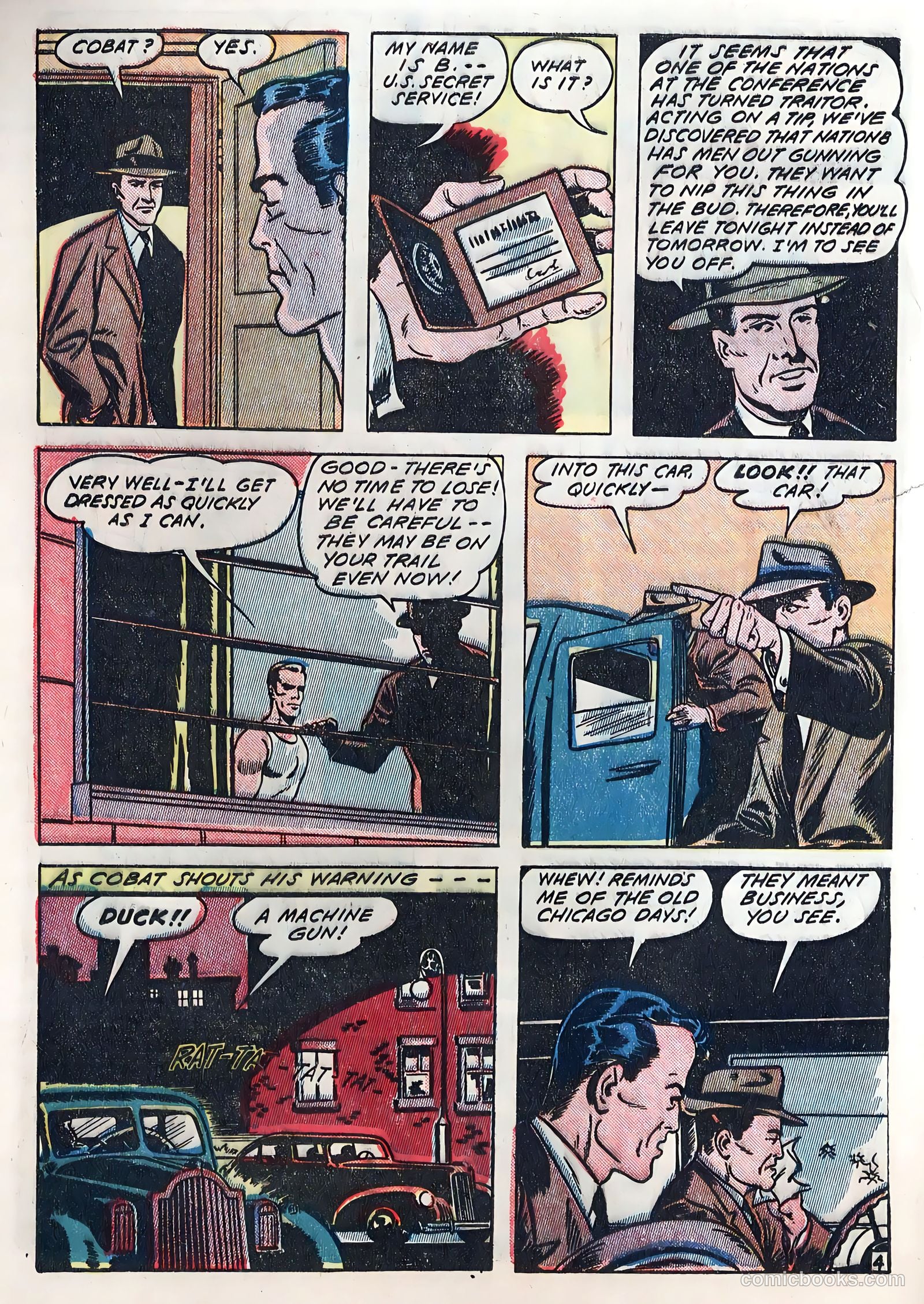 Red Circle Comics #3 (1945) — page 6 of 52